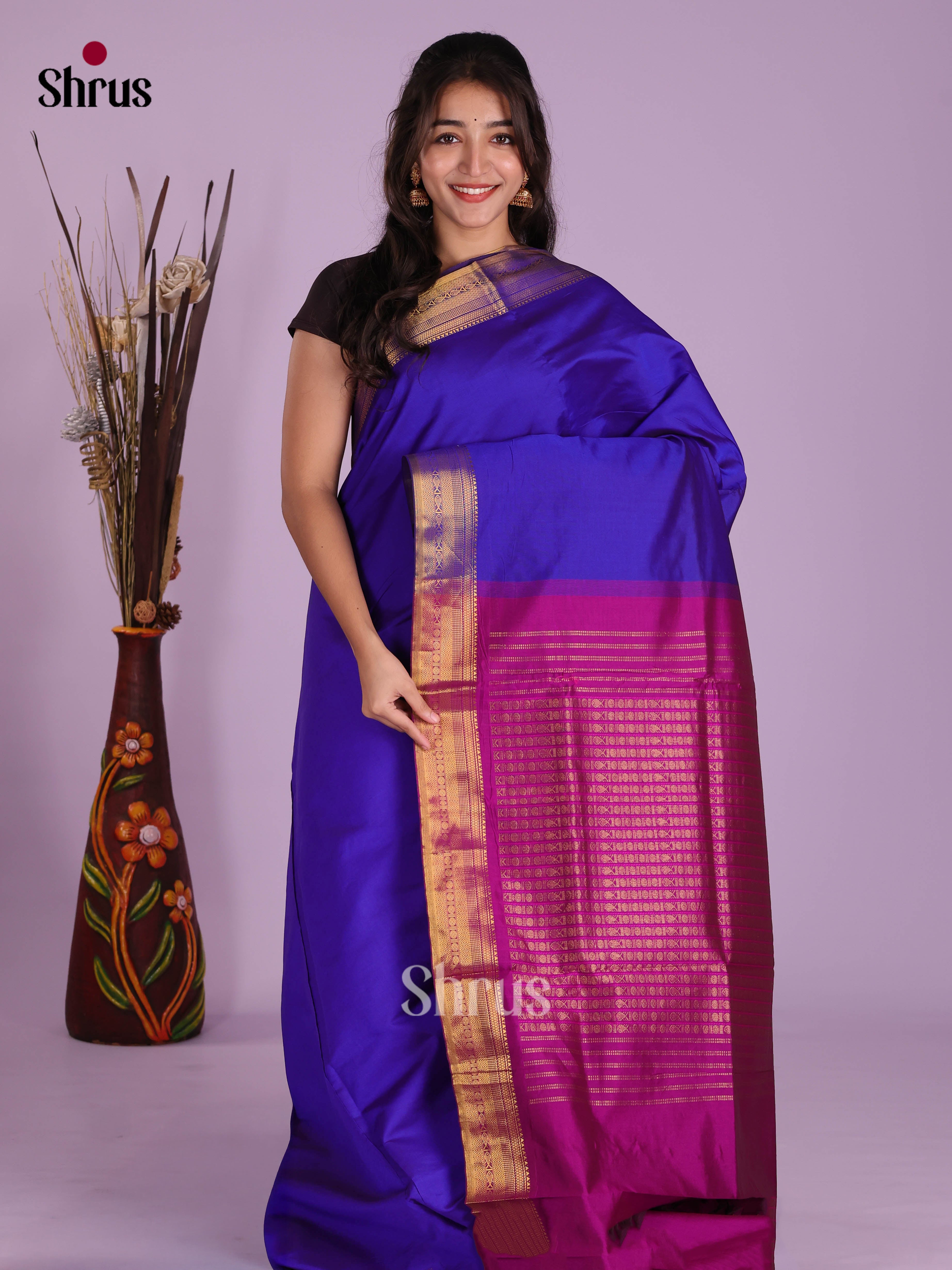 DKS04051 - Silkcotton-halfpure Saree