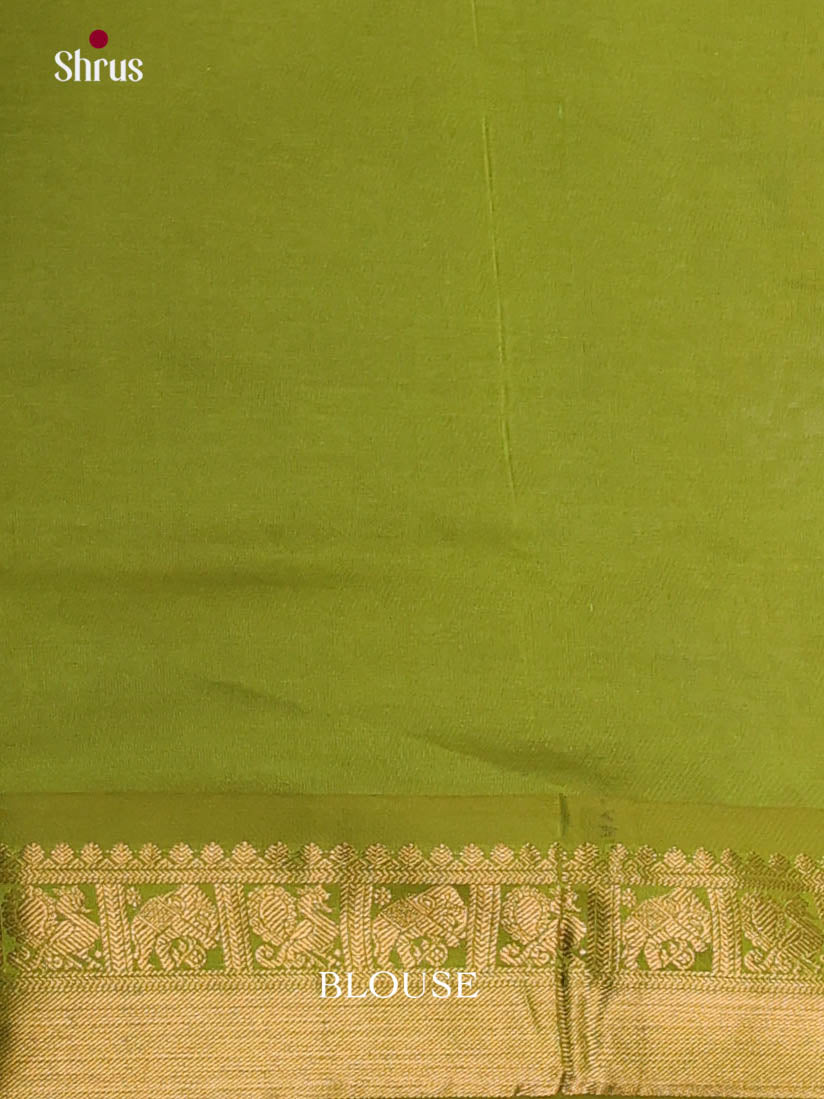 DKS04056 - Silkcotton-halfpure Saree