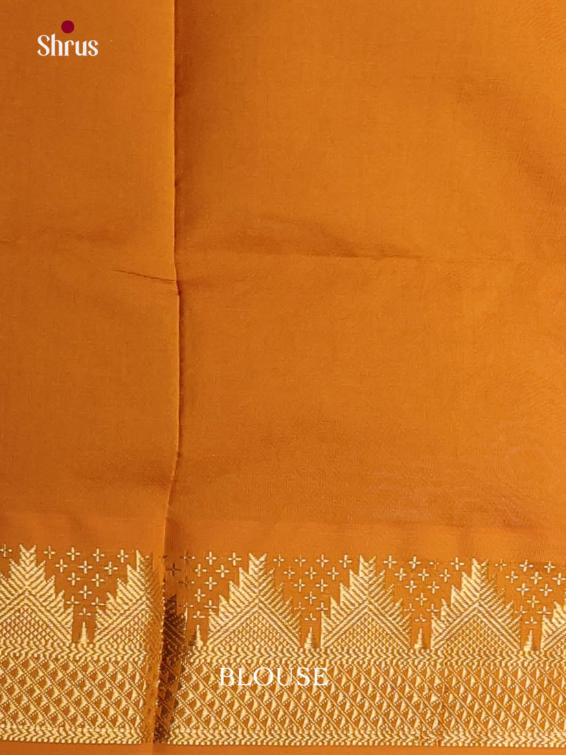 DKS04061 - Silkcotton-halfpure Saree - Shop on Shrus.com