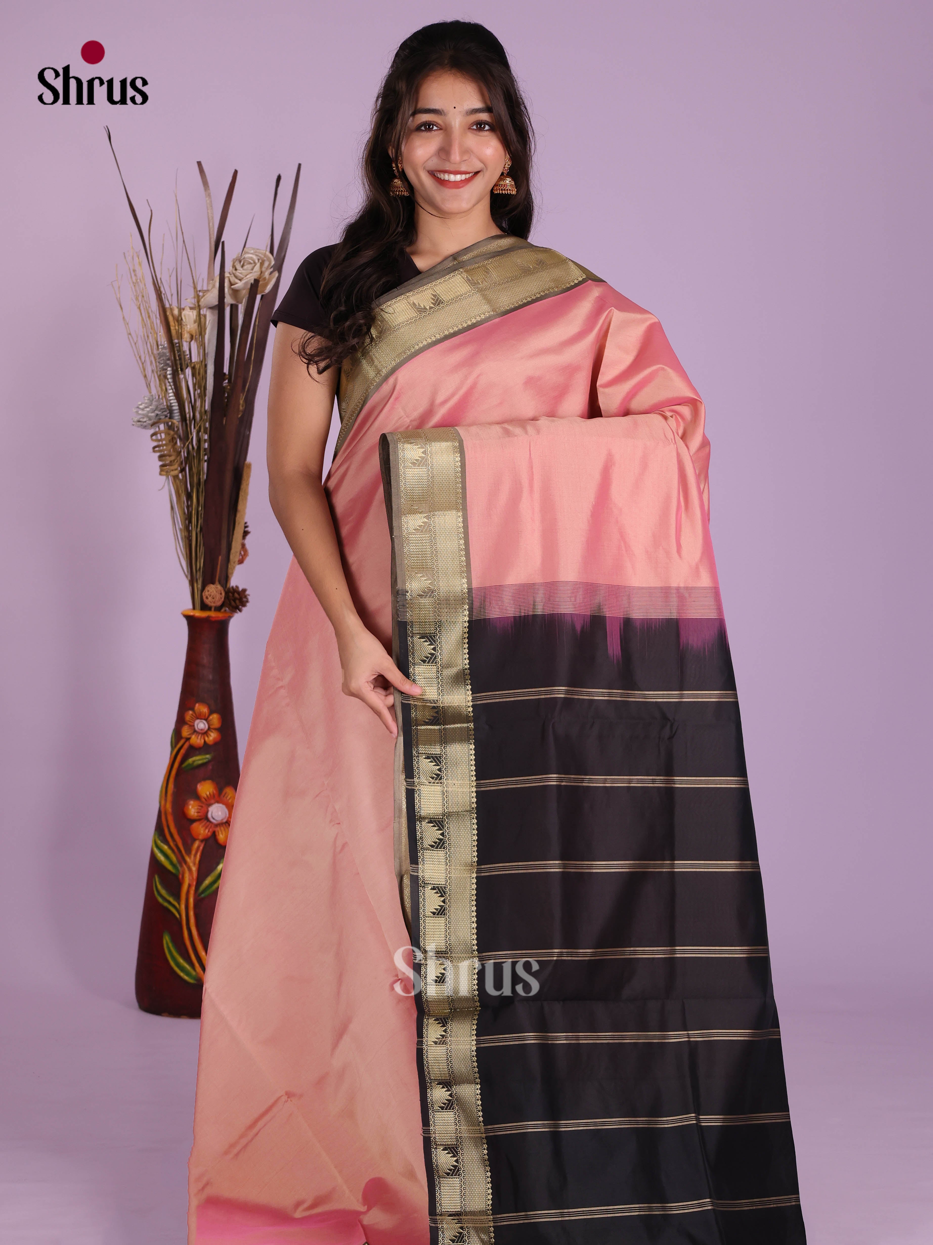 DKS04062 - Silkcotton-halfpure Saree