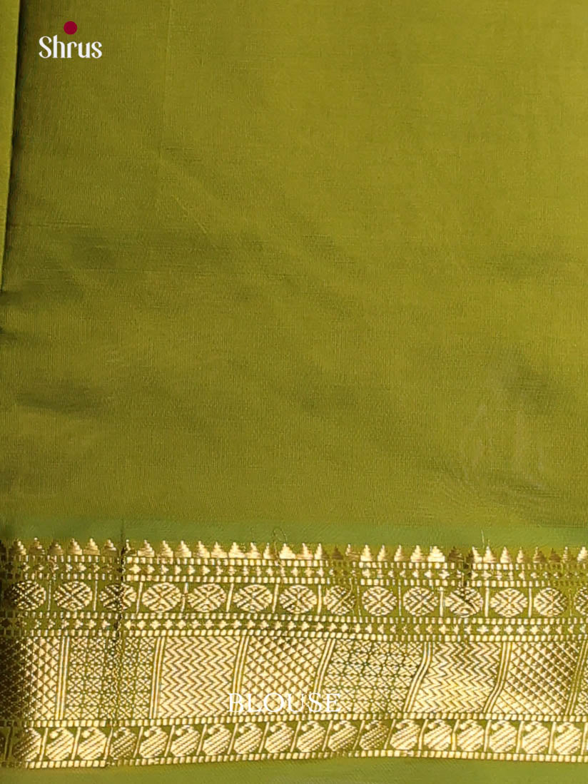 DKS04067 - Silkcotton-halfpure Saree