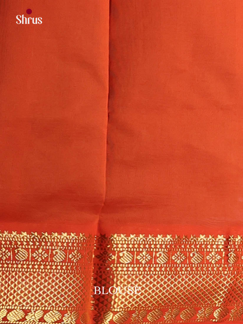 DKS04078 - Silkcotton-halfpure Saree - Shop on Shrus.com