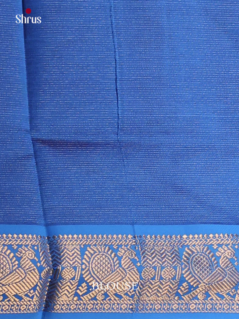 DKS04094 - Silkcotton-halfpure Saree