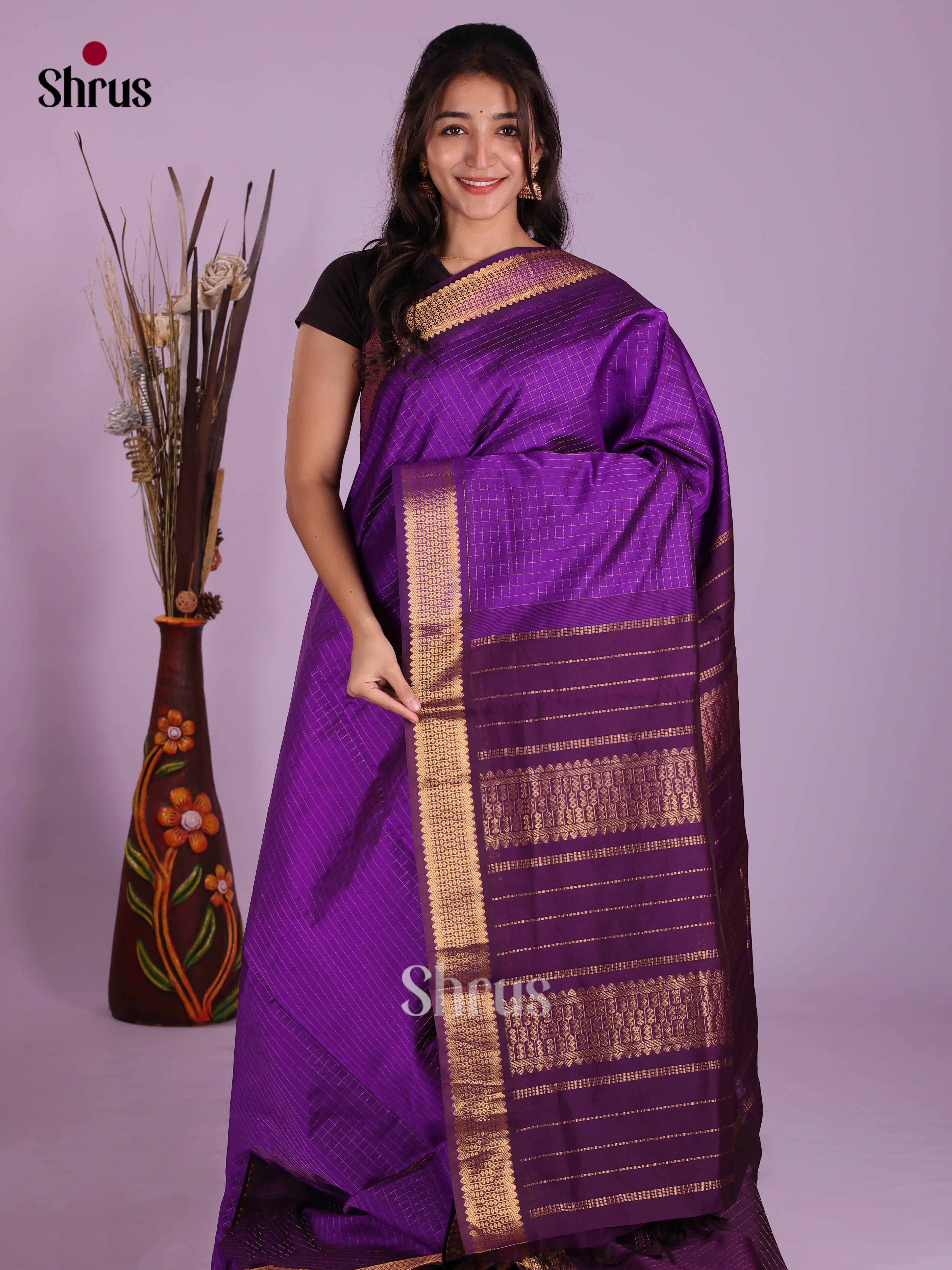 DKS04114 - Silkcotton-halfpure Saree
