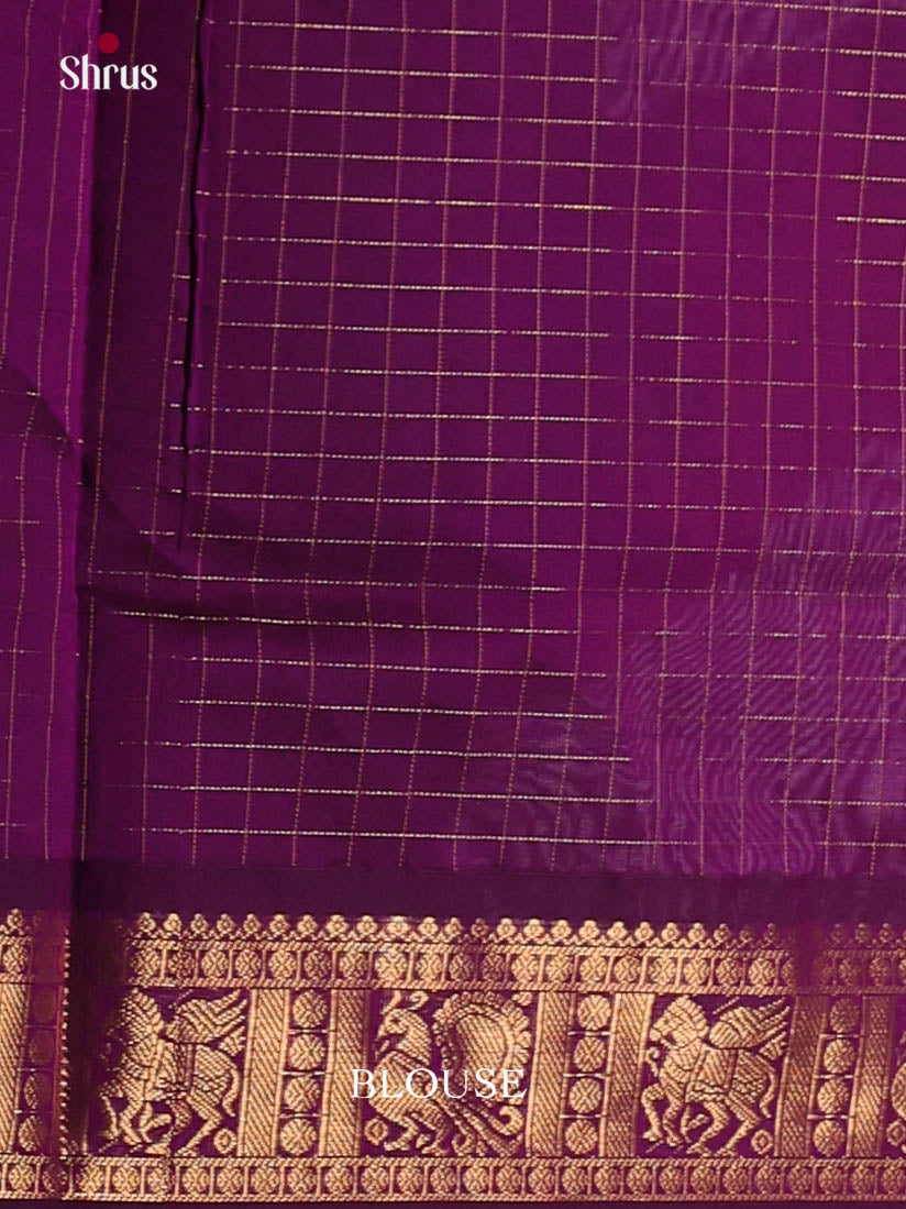 DKS04121 - Silkcotton-halfpure Saree - Shop on Shrus.com