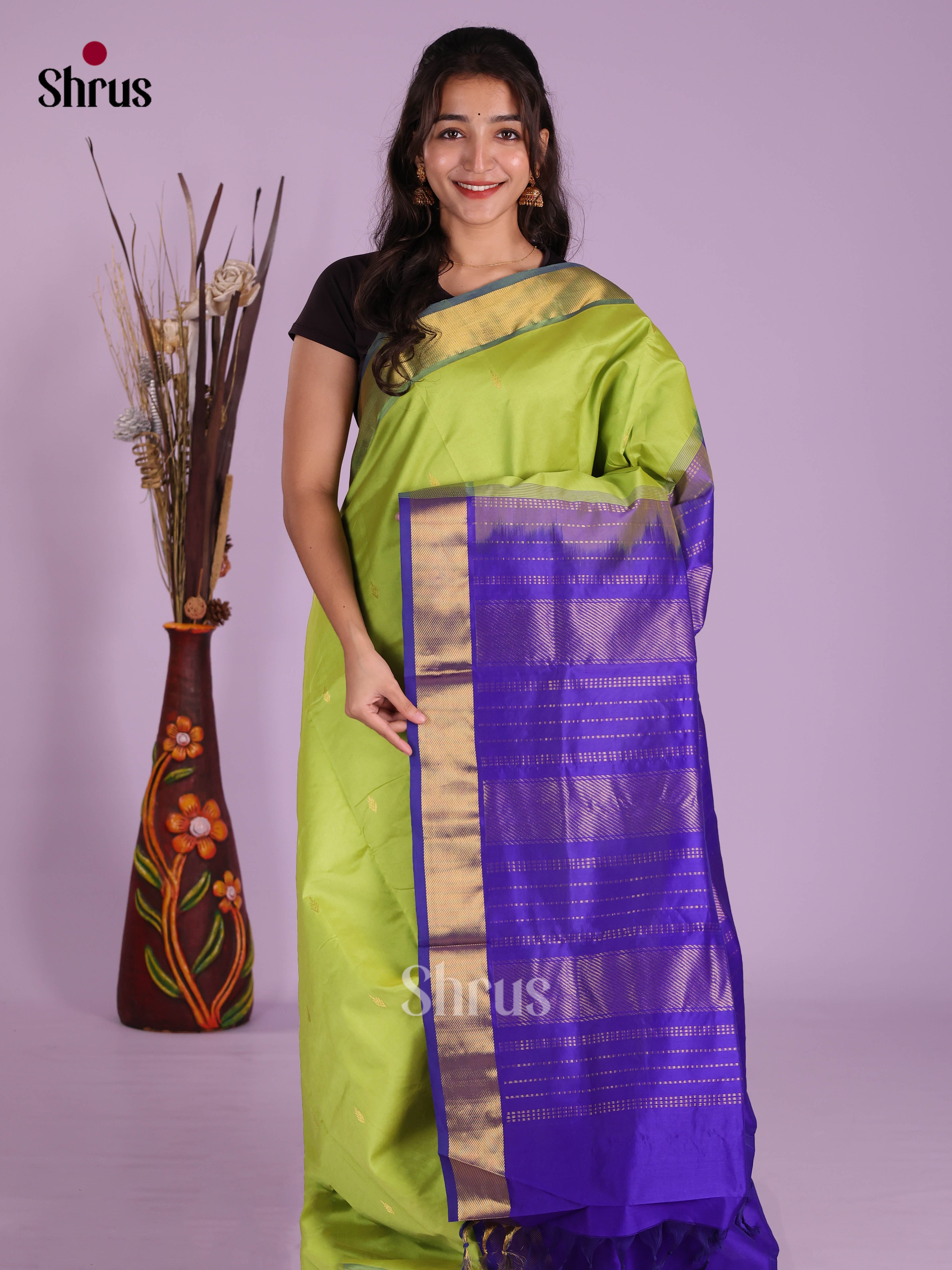 DKS04139 - Silkcotton-halfpure Saree