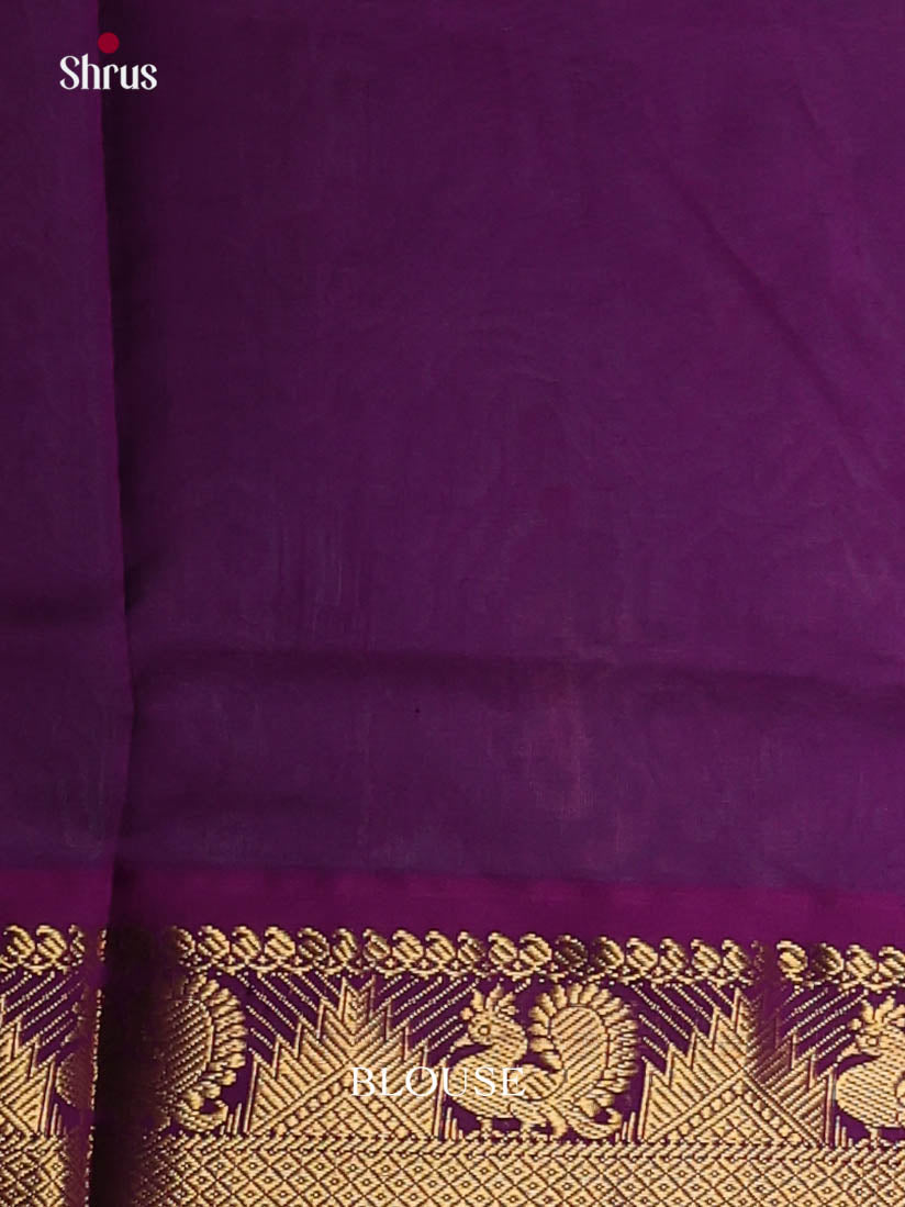 DKS04140 - Silkcotton-halfpure Saree