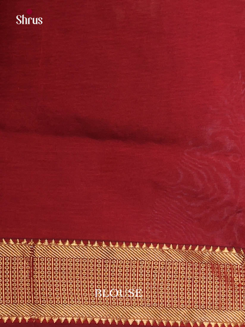 DKS04154 - Silkcotton-halfpure Saree - Shop on Shrus.com