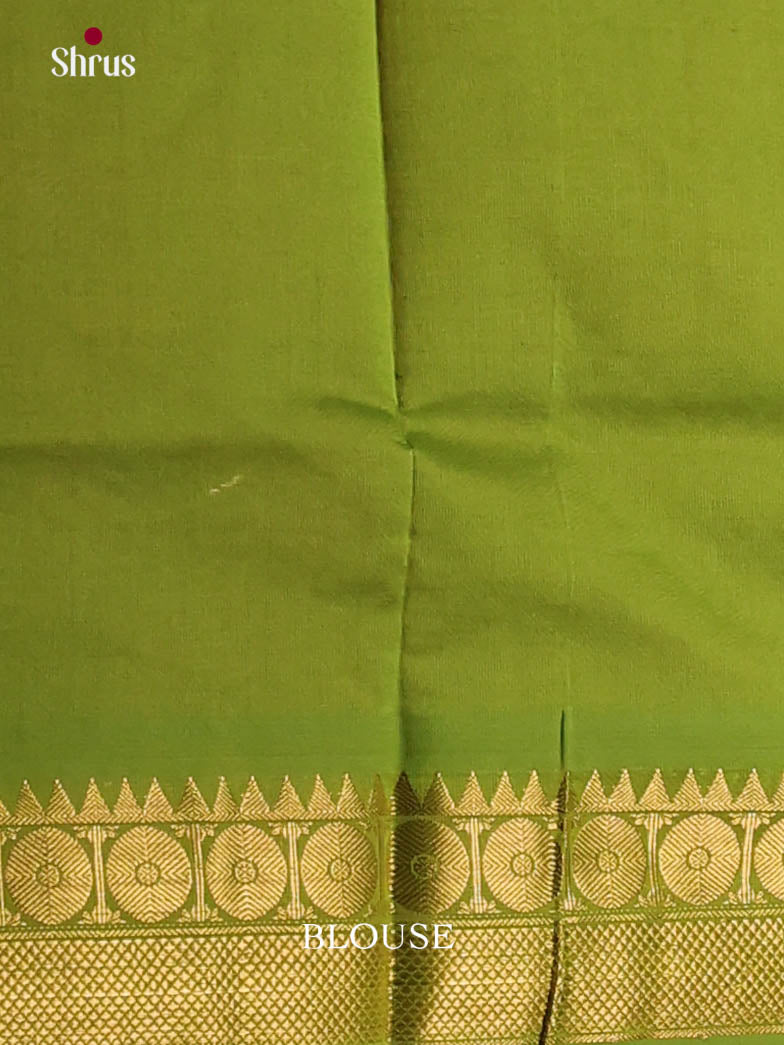DKS04166 - Silkcotton-halfpure Saree