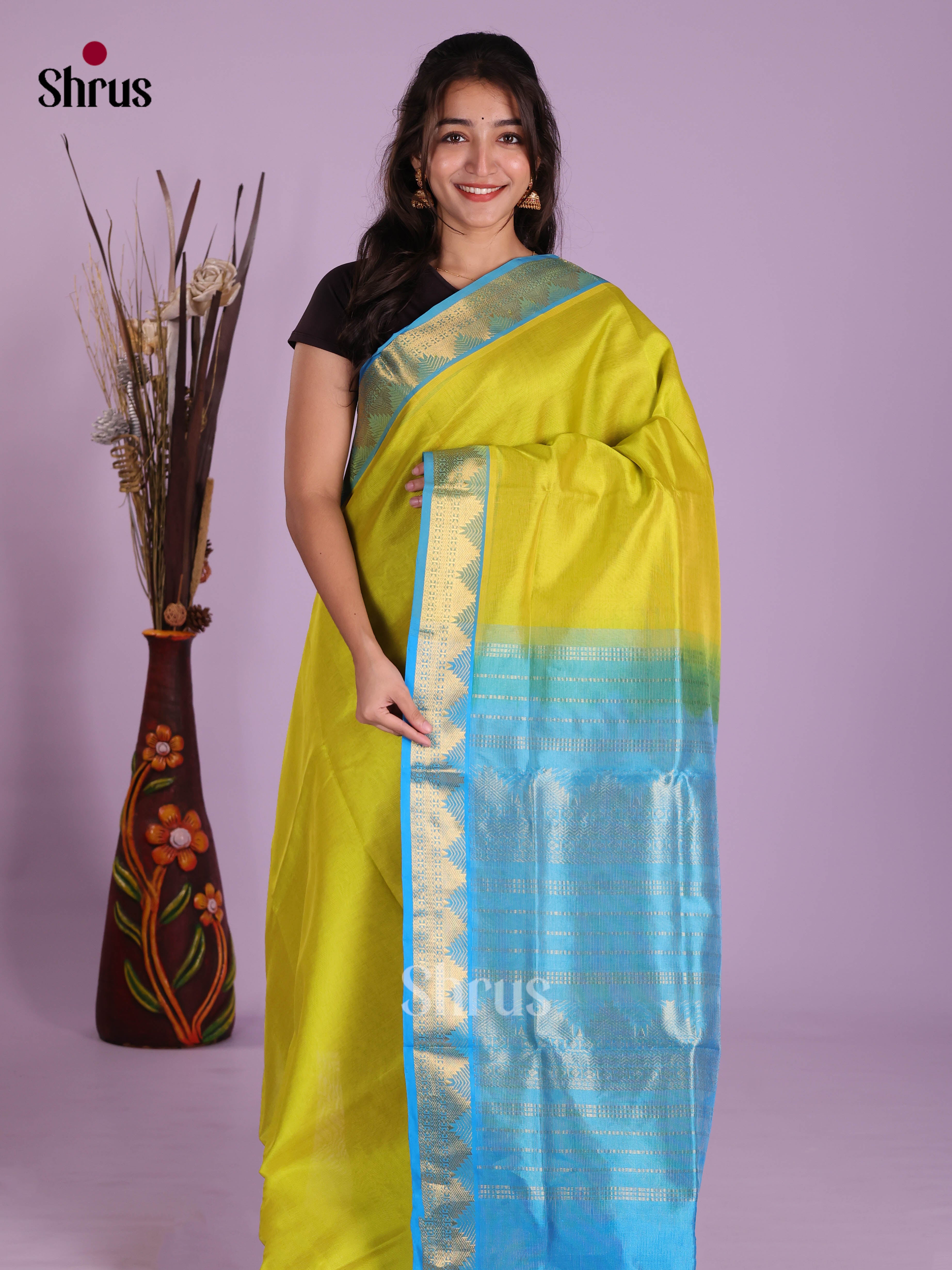 DKS04251 - Silk Cotton Saree