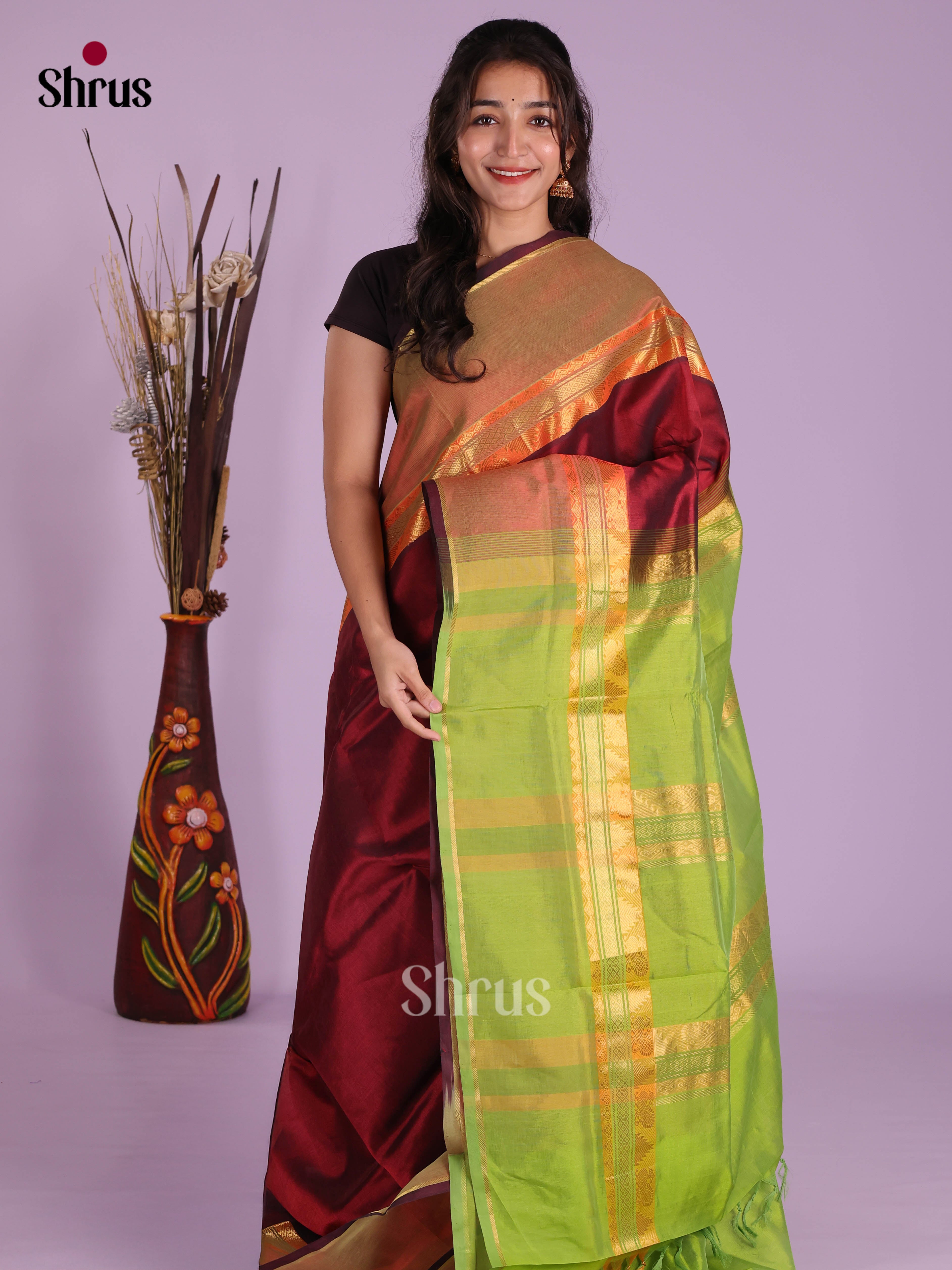 DKS04258 - Silk Cotton Saree