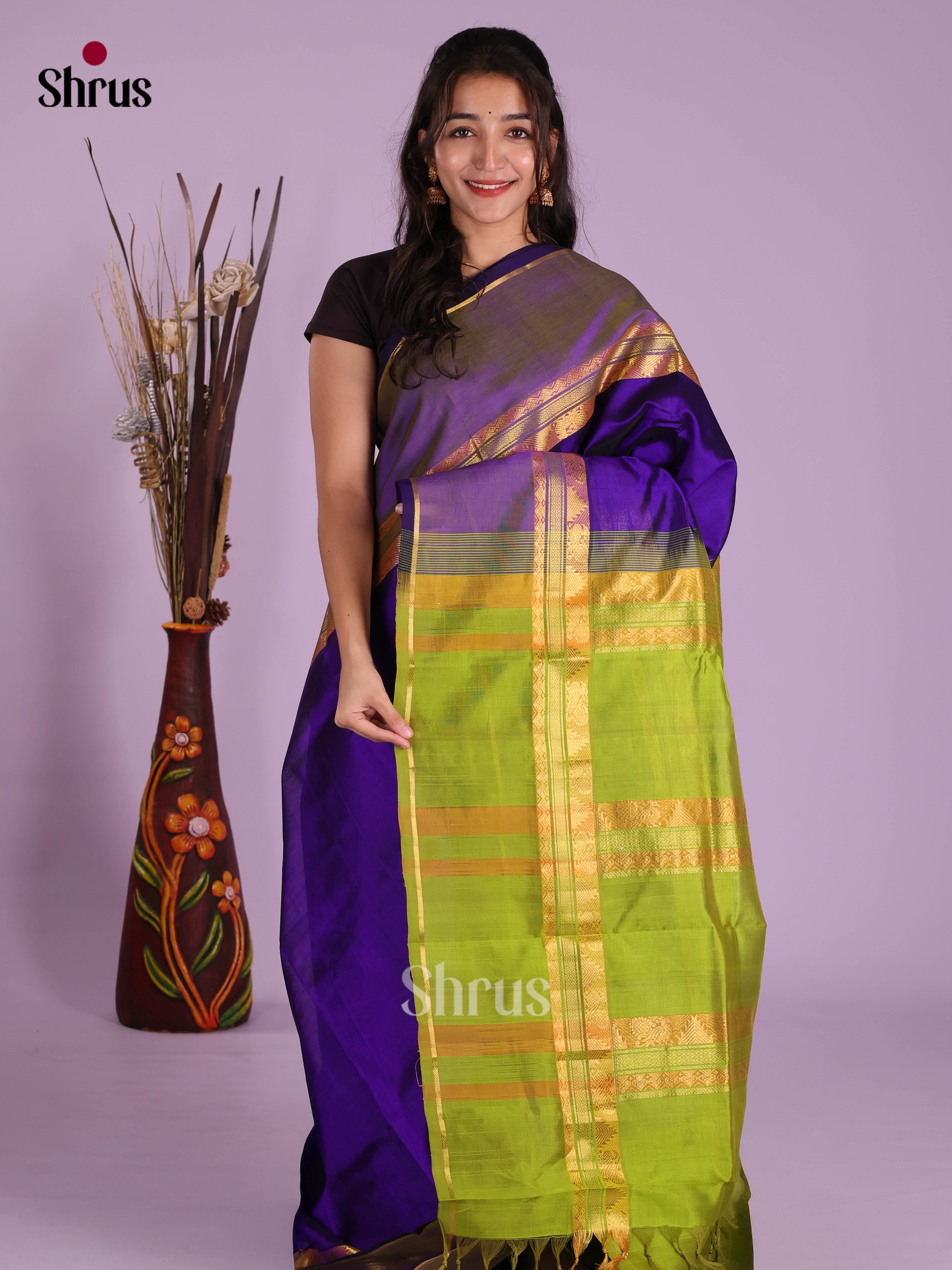 DKS04261 - Silk Cotton Saree