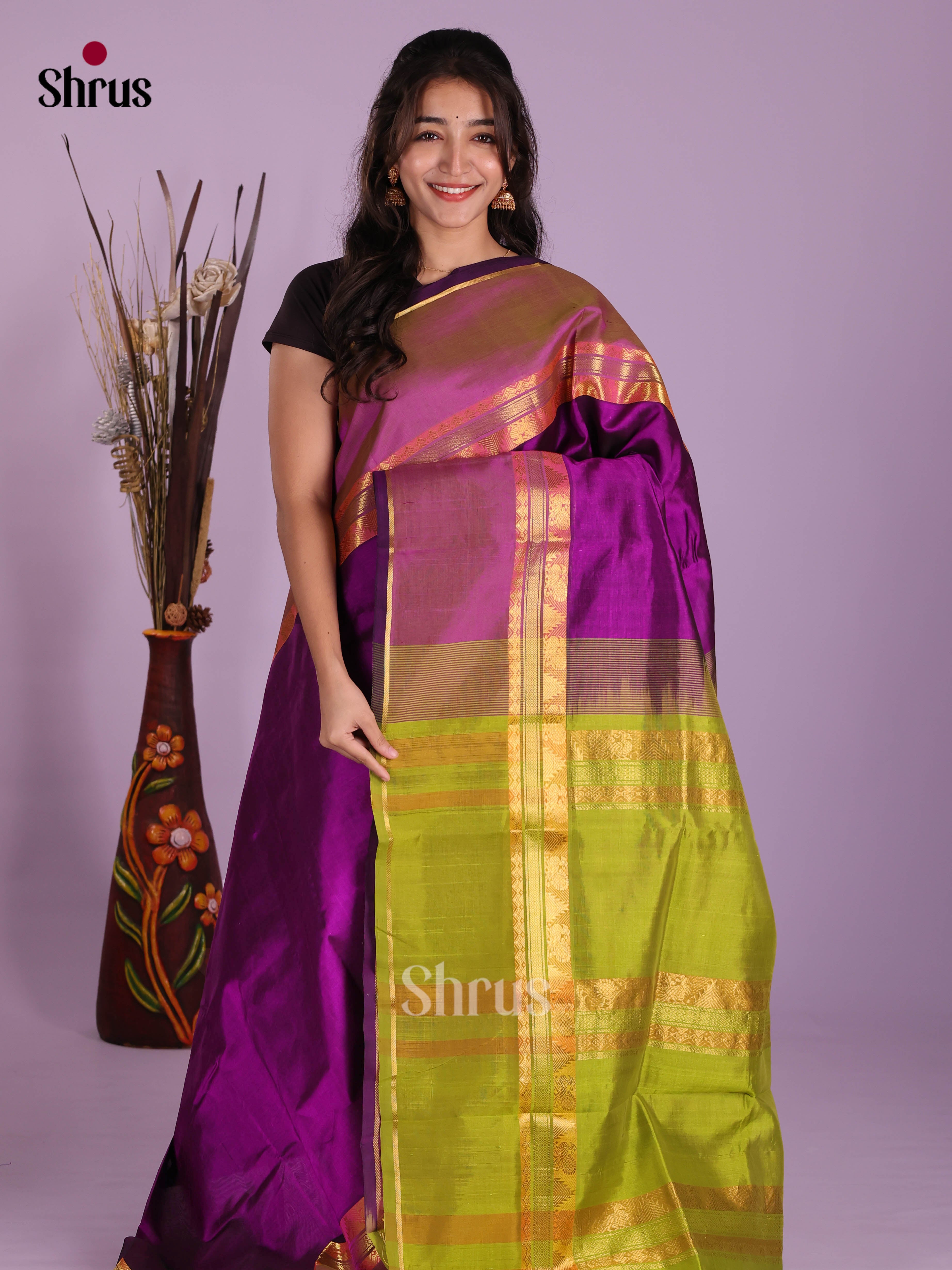DKS04263 - Silk Cotton Saree