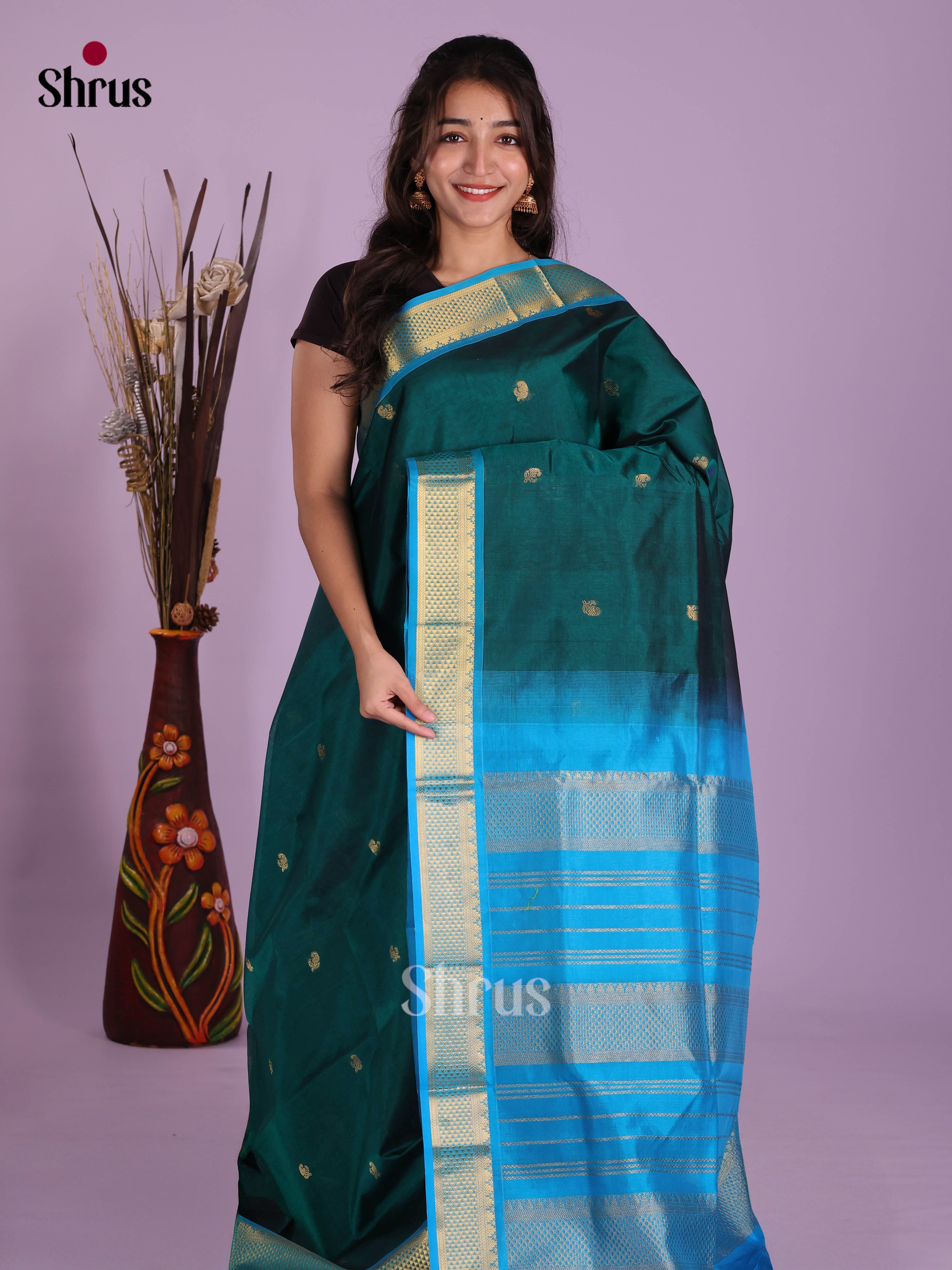 DKS04270 - Silk Cotton Saree