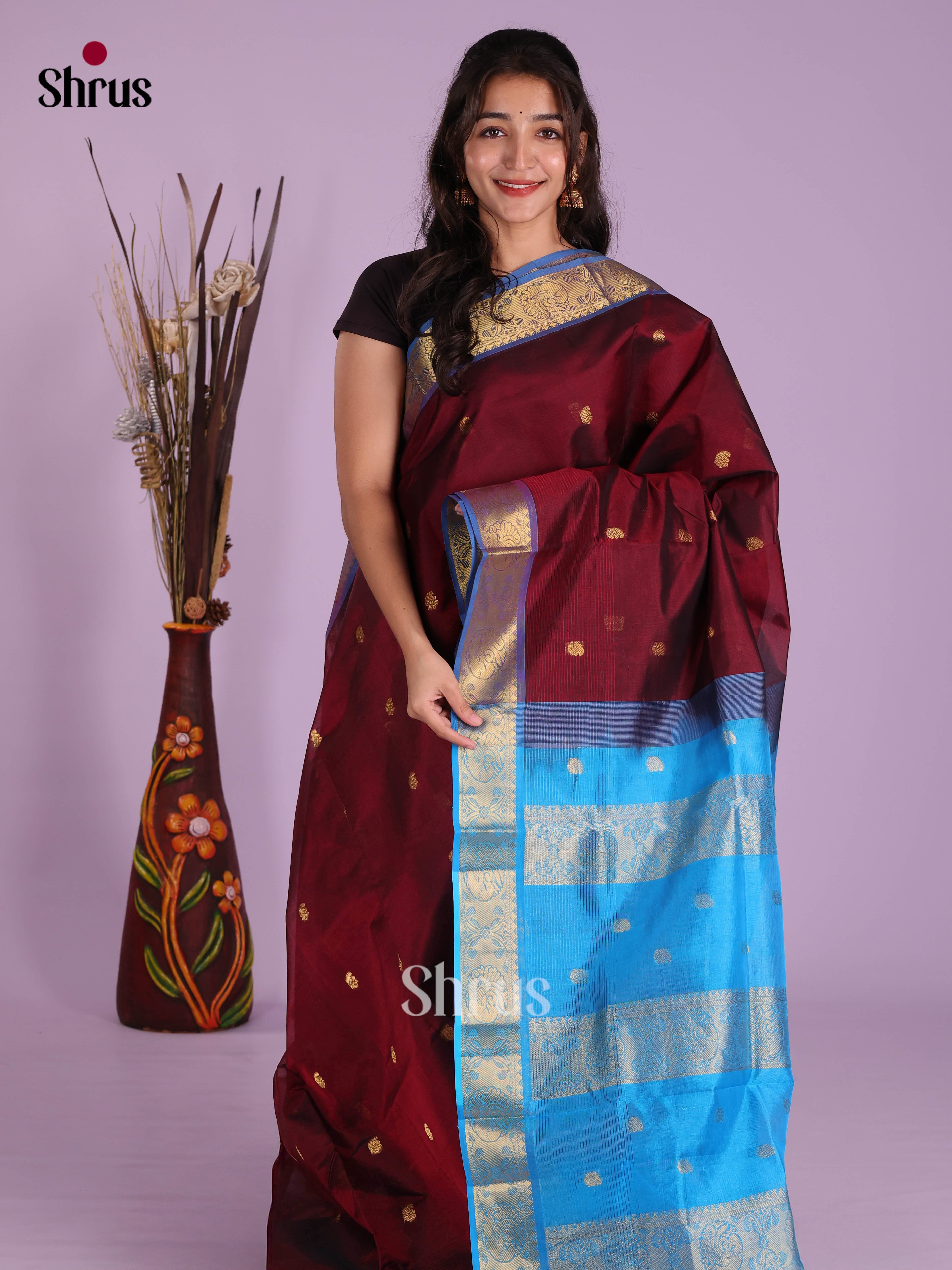 DKS04271 - Silk Cotton Saree