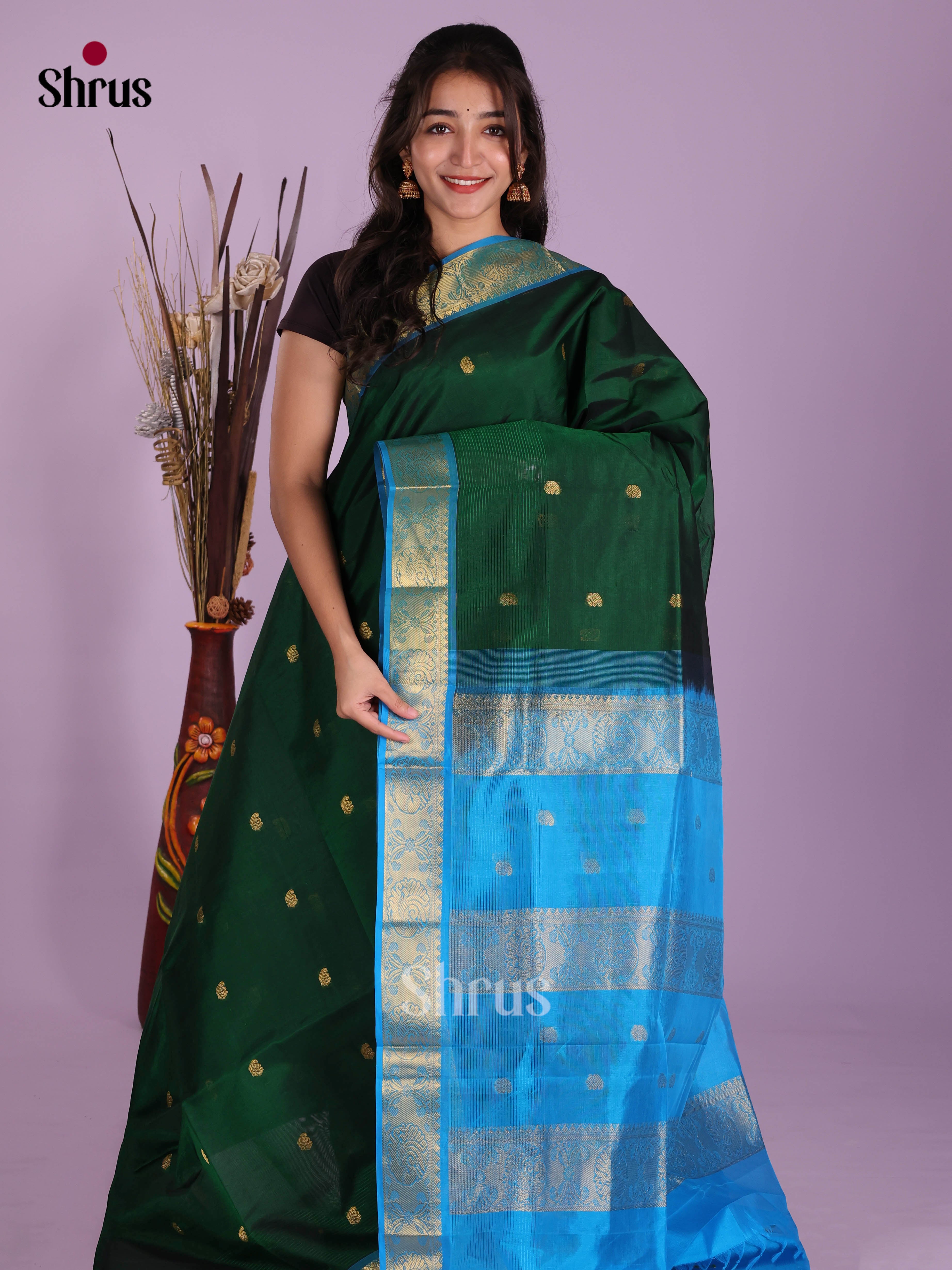 DKS04276 - Silk Cotton Saree