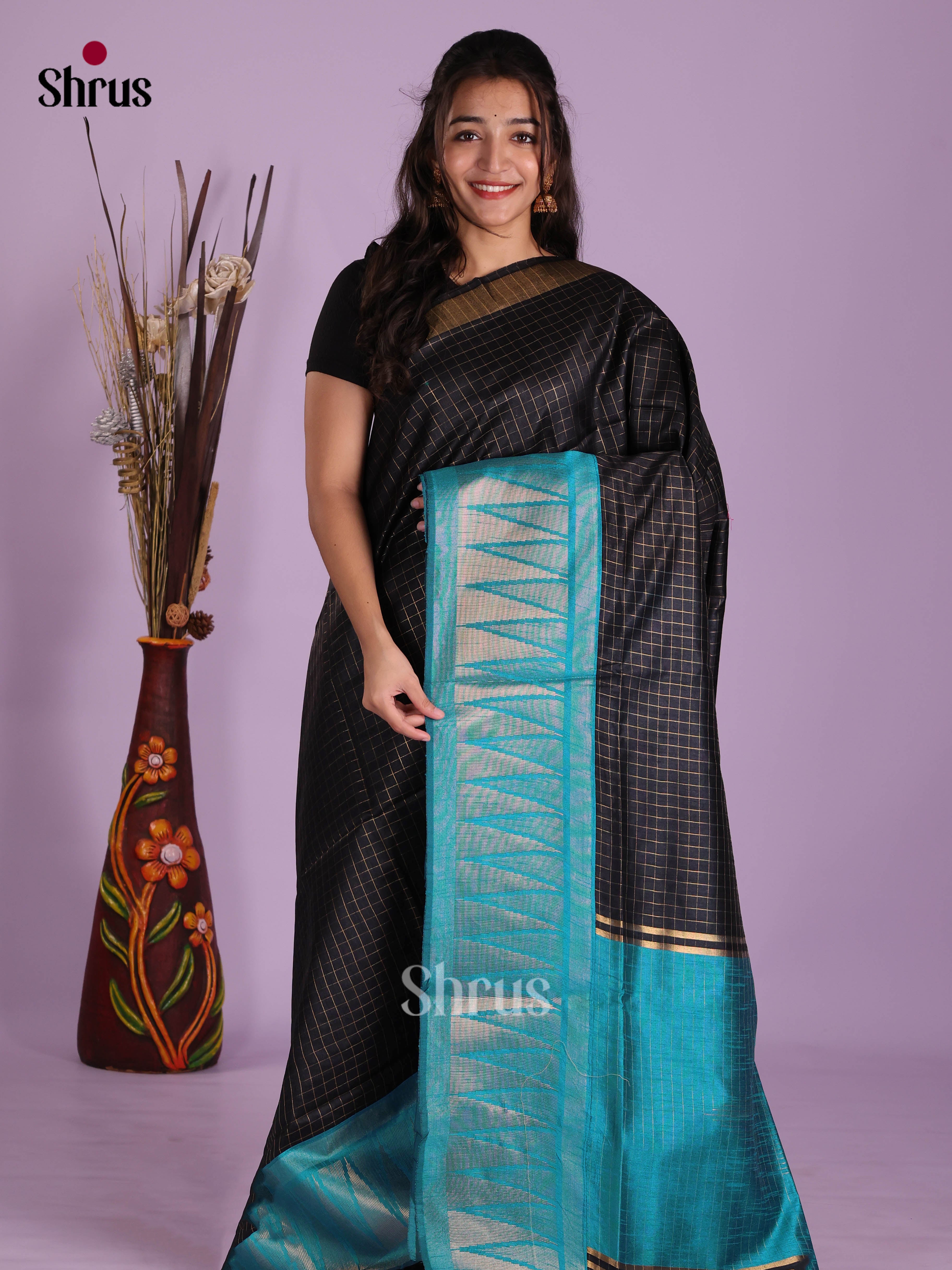 DKS05120 - Semi Rawsilk Saree