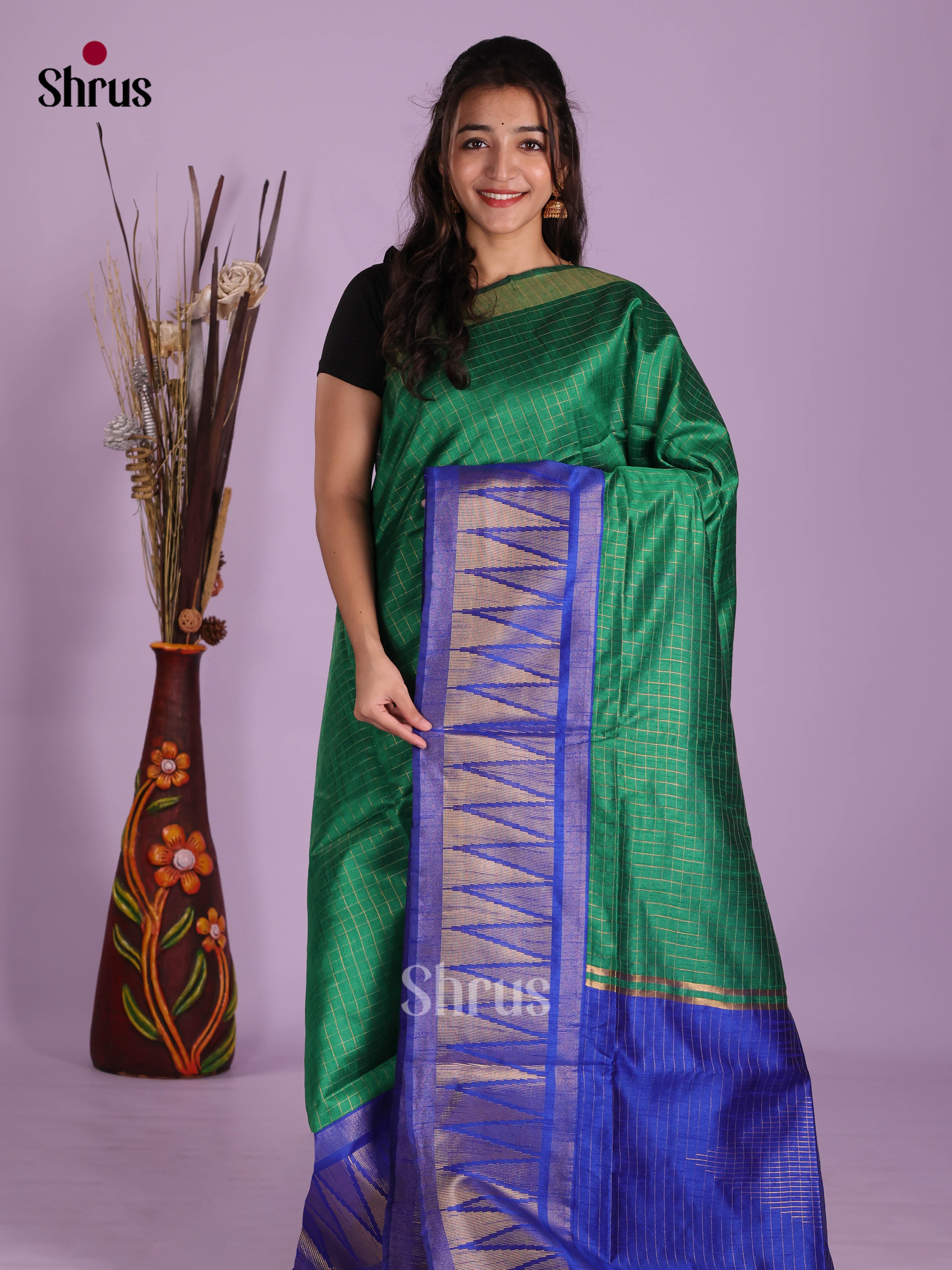 DKS05122 - Semi Rawsilk Saree