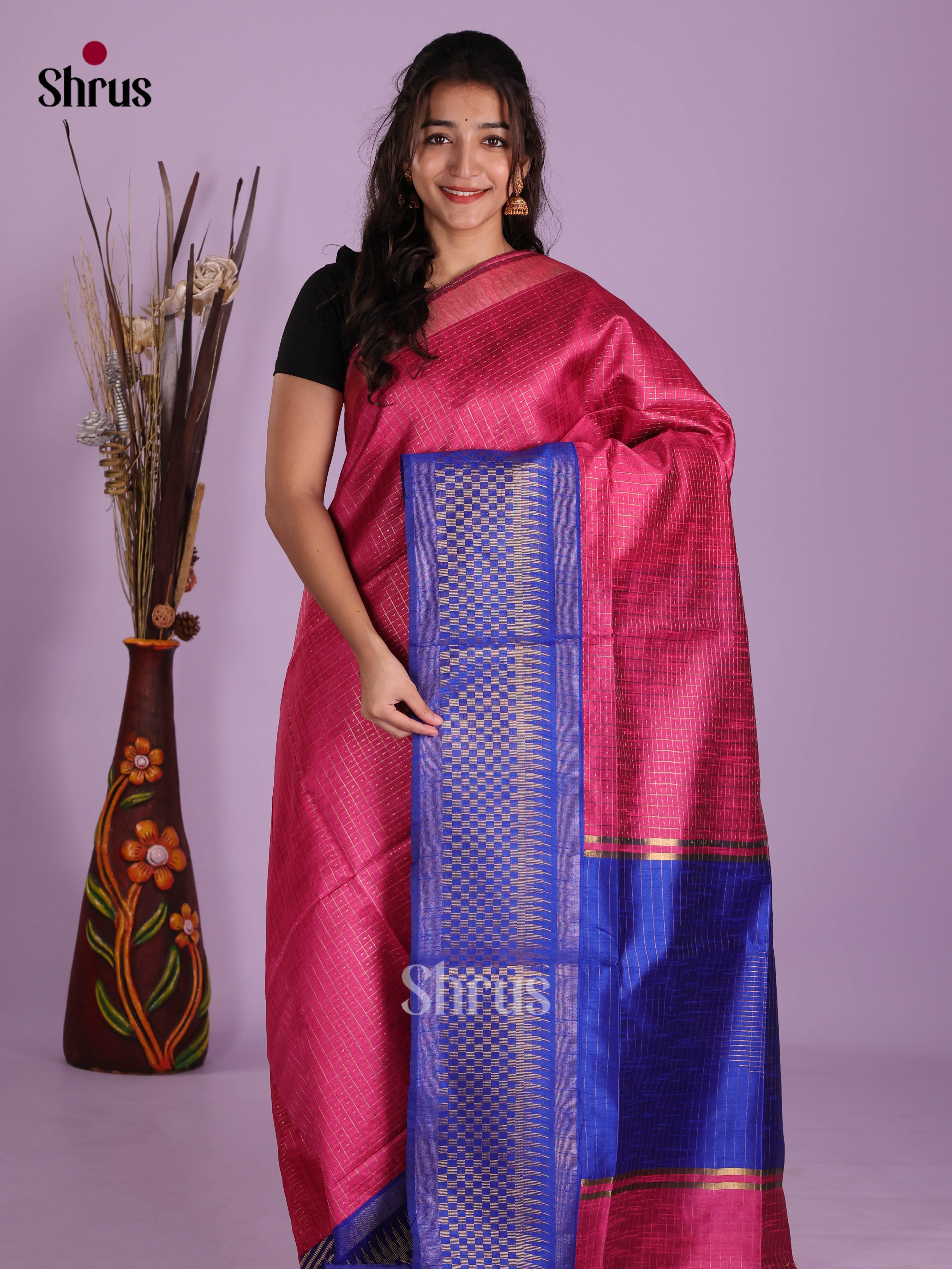 DKS05154 - Semi Rawsilk Saree