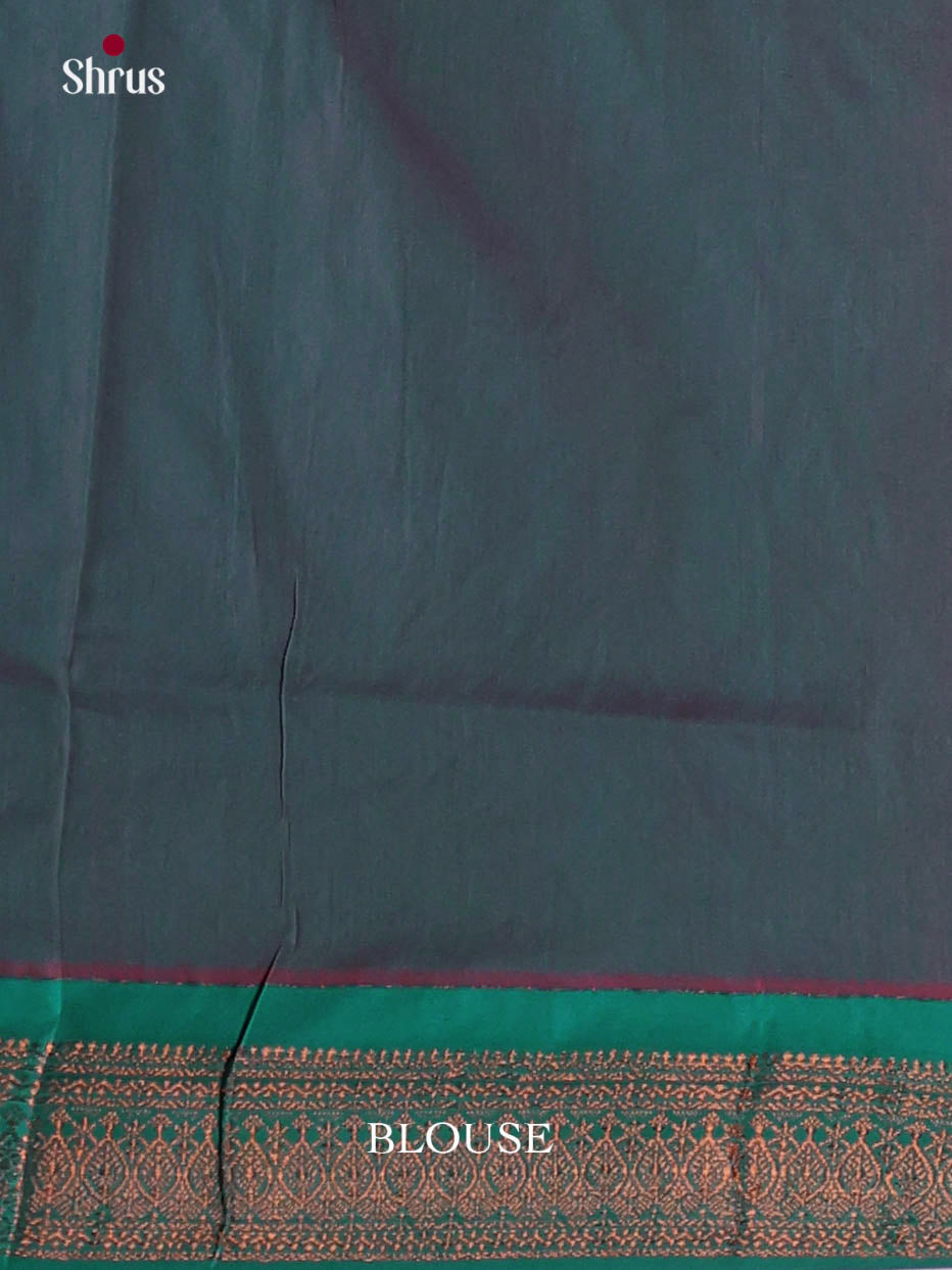 Yellow & Green - Kalyani Cotton Saree