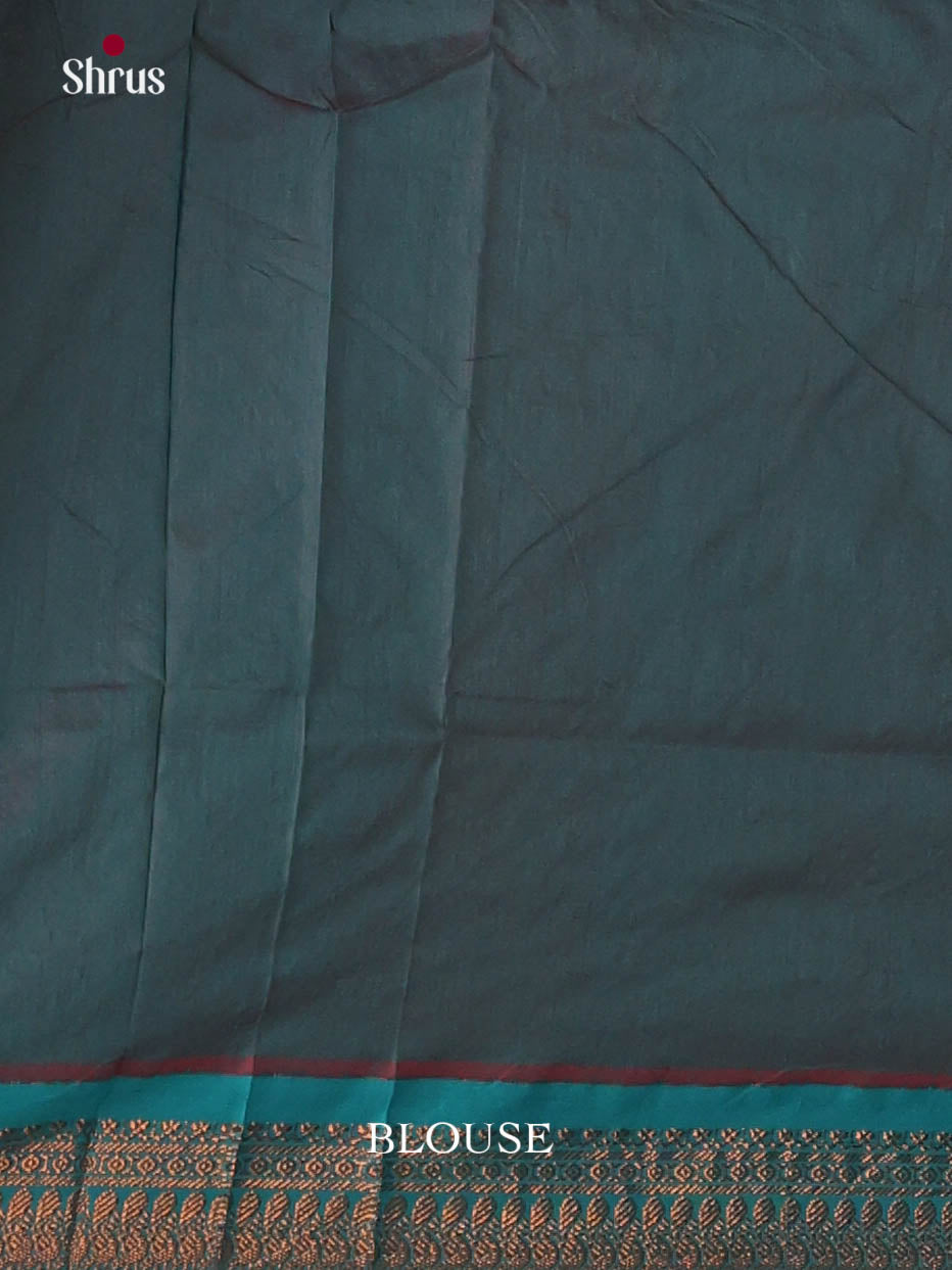 Pink & Green- Kalyani Cotton Saree