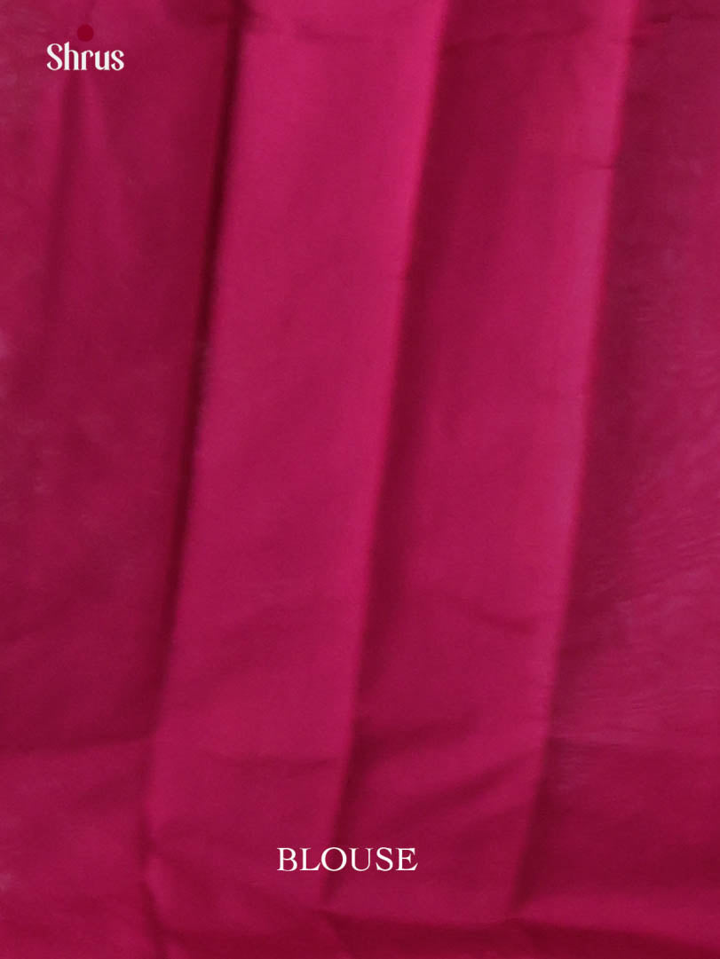 Violet & Maroon- Semi Maheshwari Saree