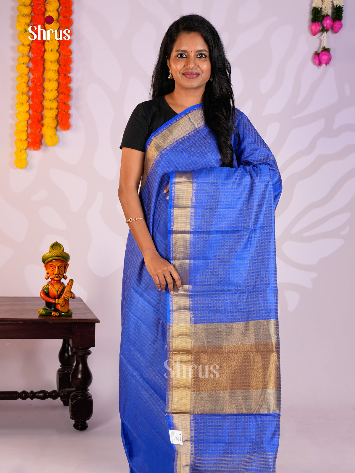 DKS06096 - Semi Rawsilk Saree