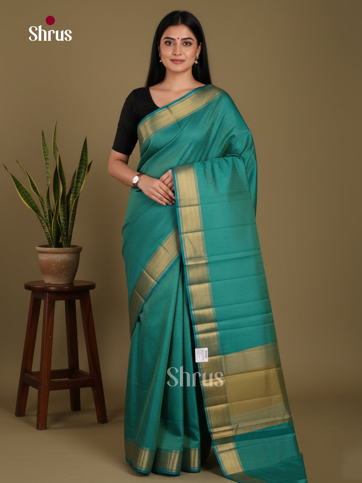 DKS06102 - Semi Rawsilk Saree