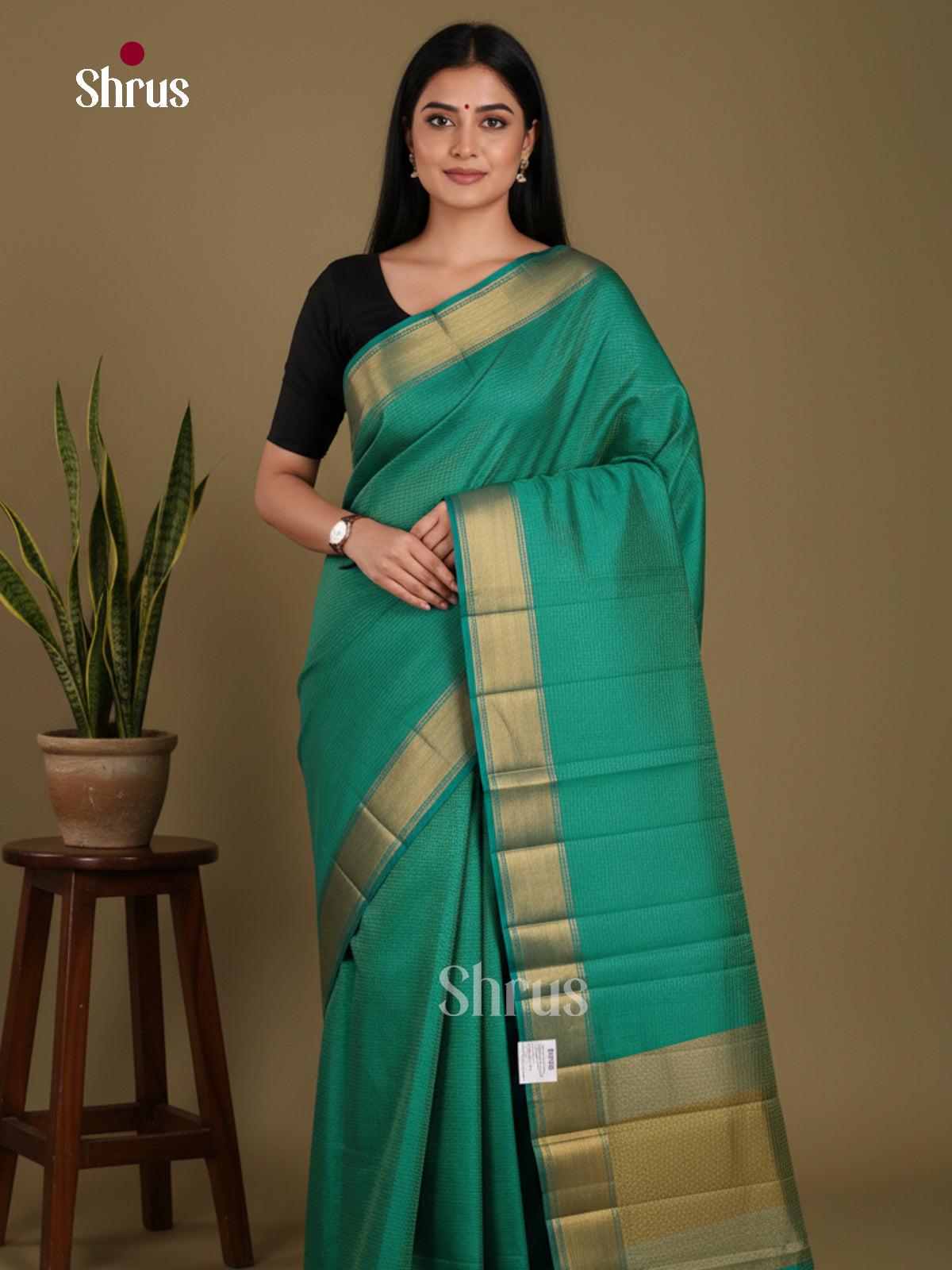 DKS06102 - Semi Rawsilk Saree