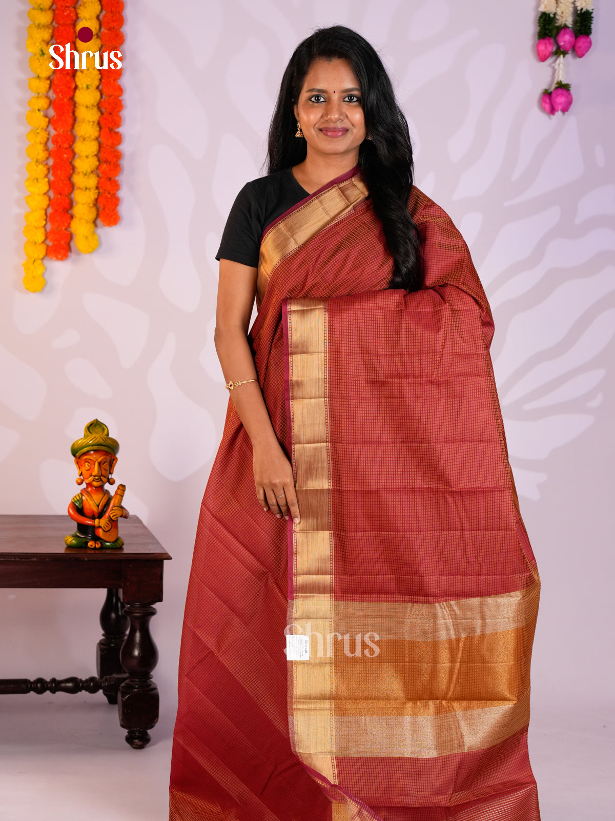 DKS06109 - Semi Rawsilk Saree