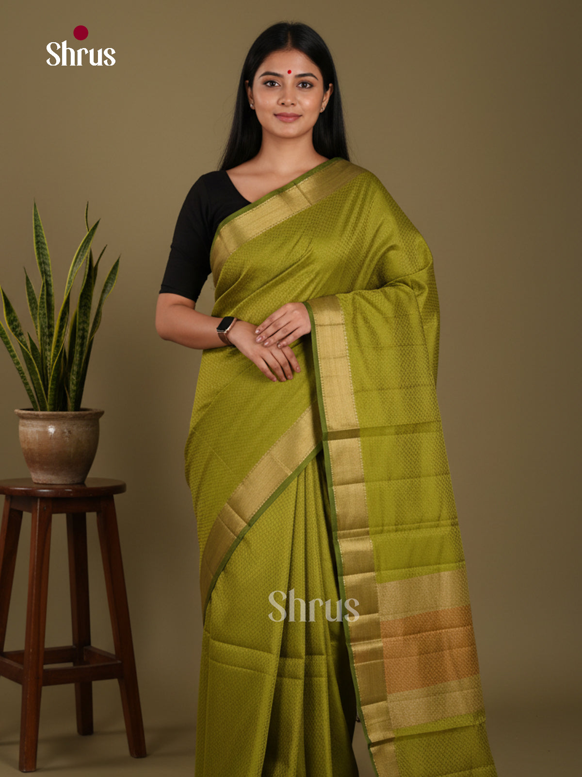 DKS06113 - Semi Rawsilk Saree