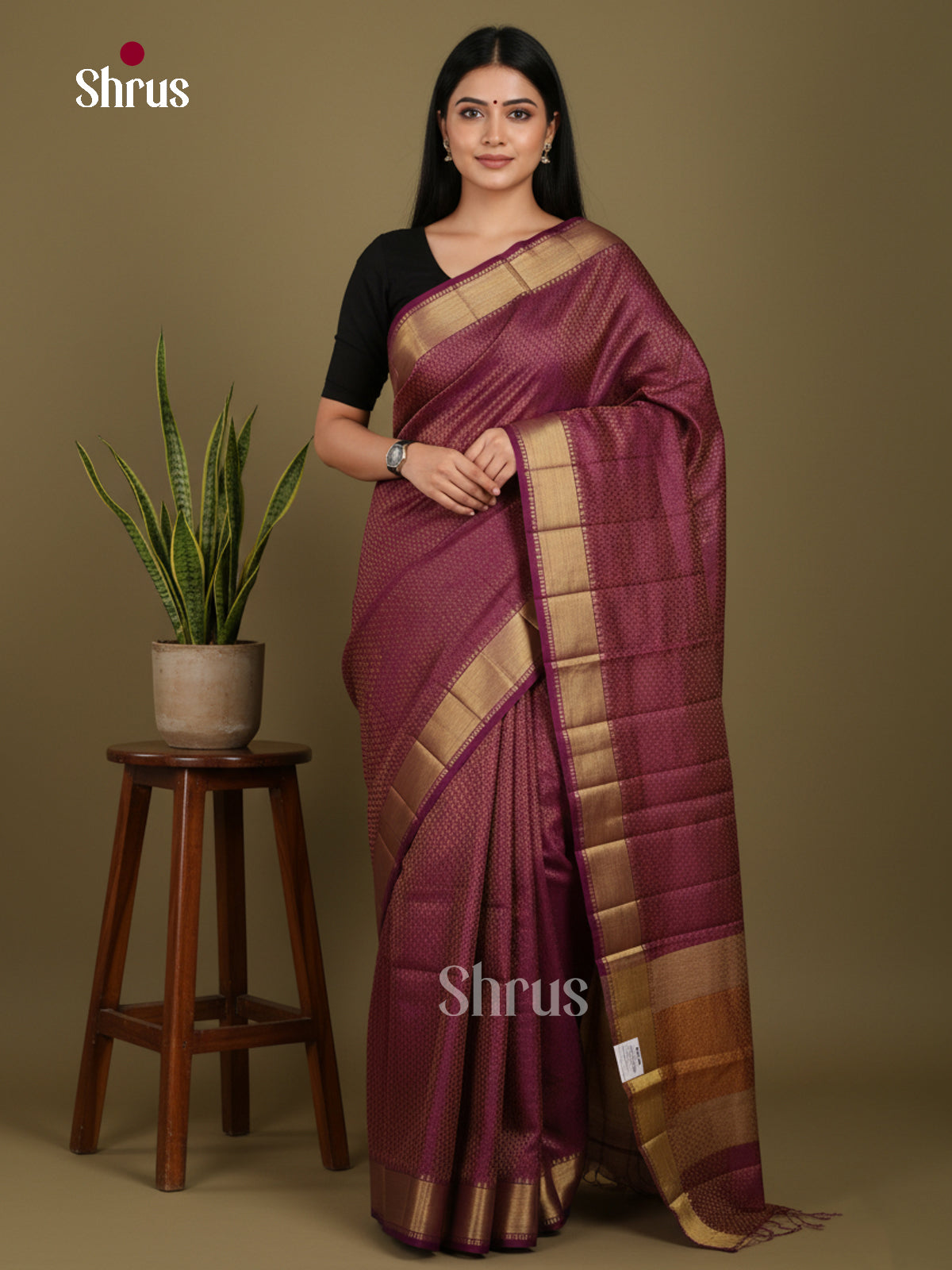DKS06116 - Semi Rawsilk Saree