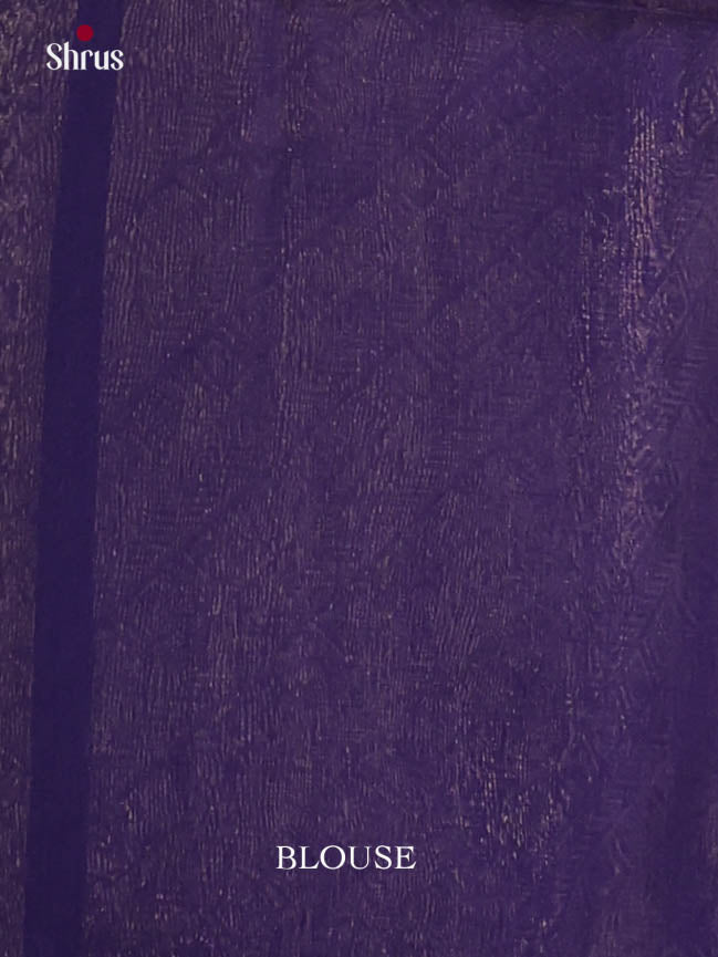 Peacock Blue & Blue- Timeless Silk Cotton Saree