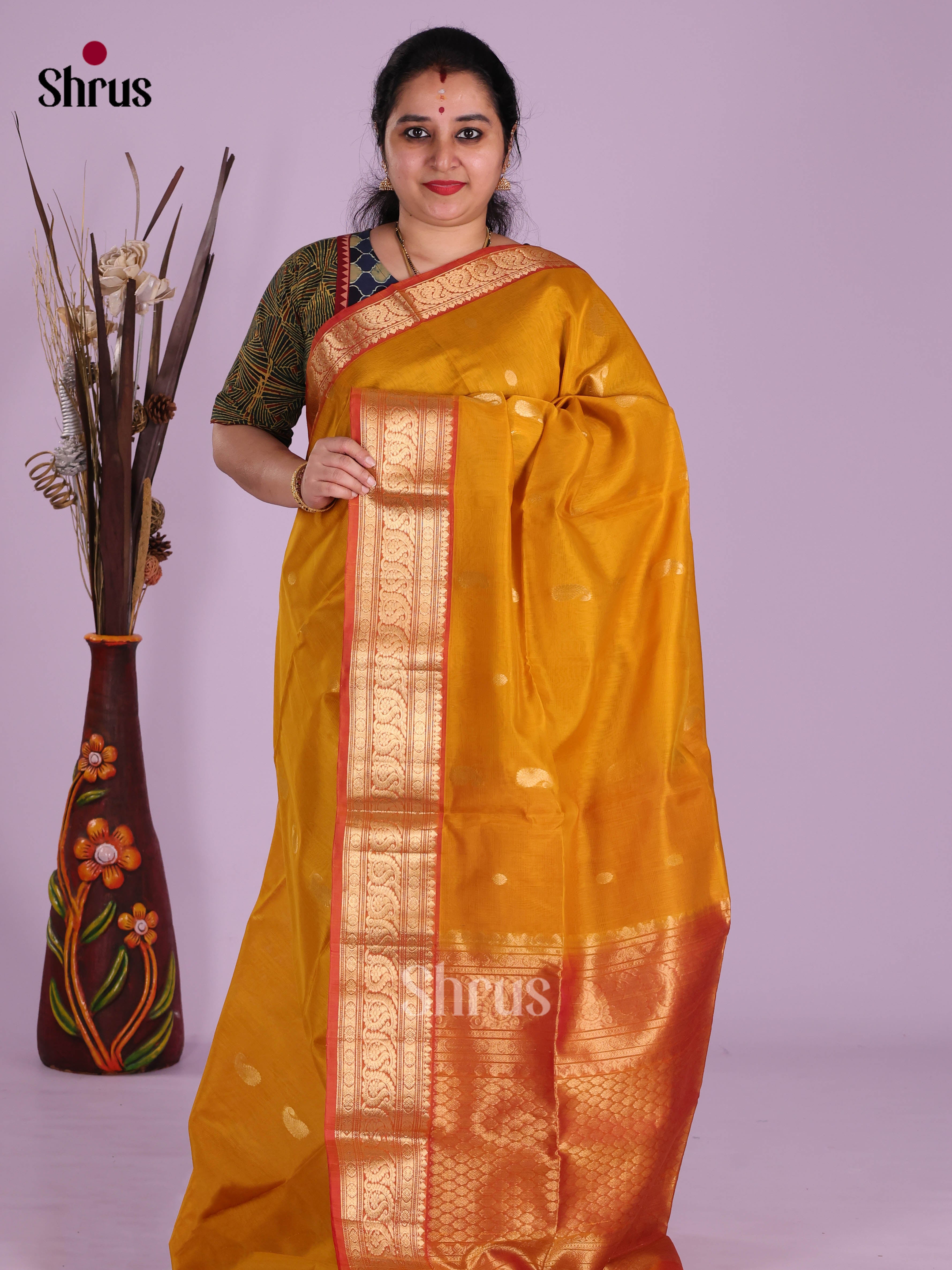 Mustard & Brick - Timeless Silk Cotton Saree