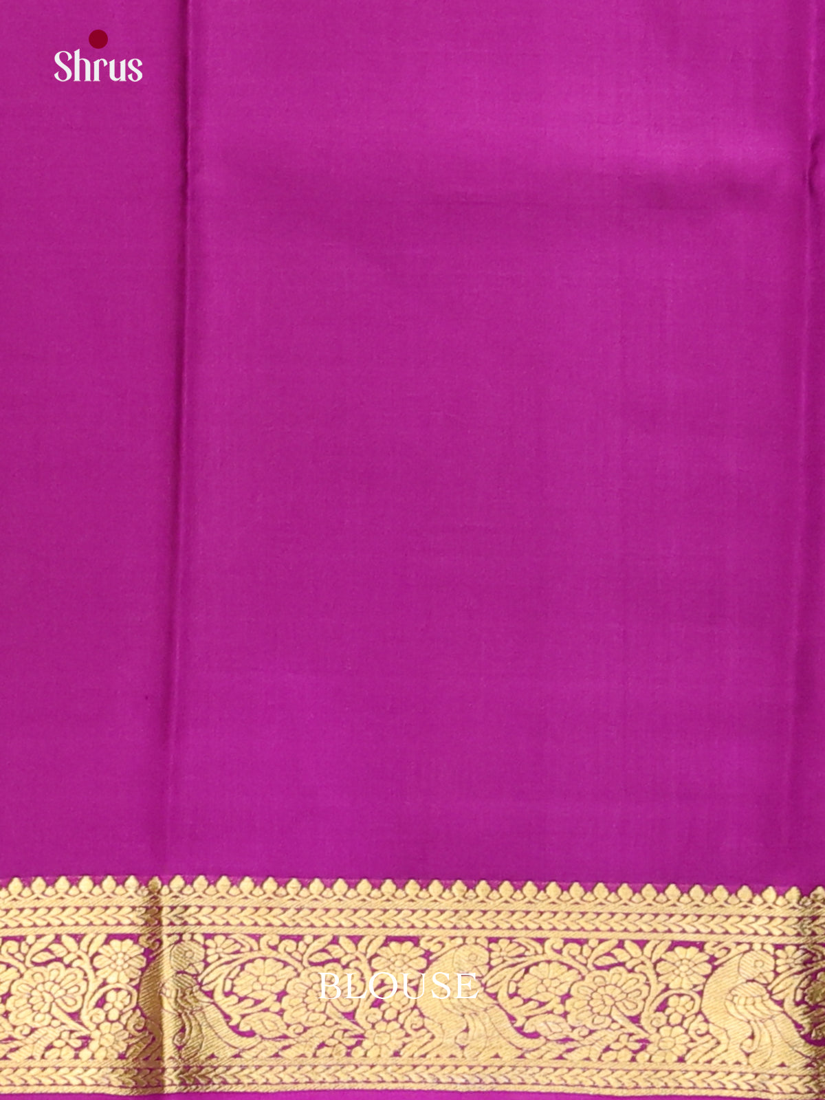 DKS06339 - Mysore Silk Print Saree - Shop on Shrus.com