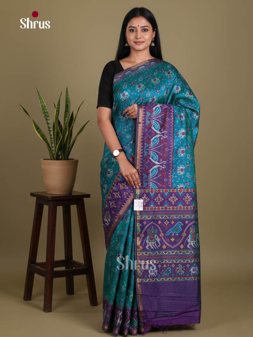 DKS07019 - Semi Patola Saree
