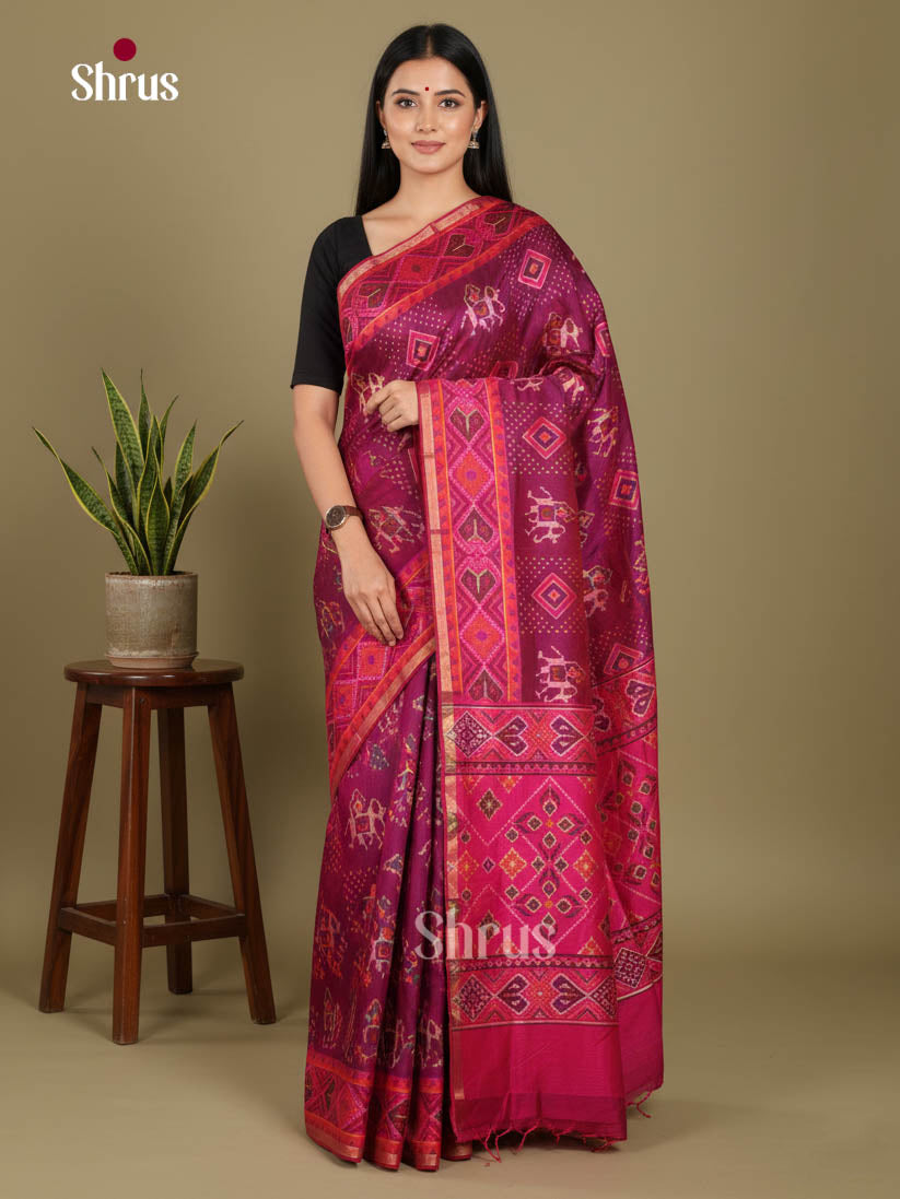 DKS07049 - Semi Patola Saree