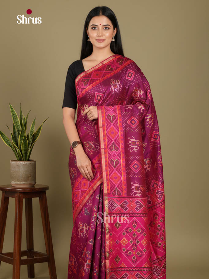 DKS07049 - Semi Patola Saree