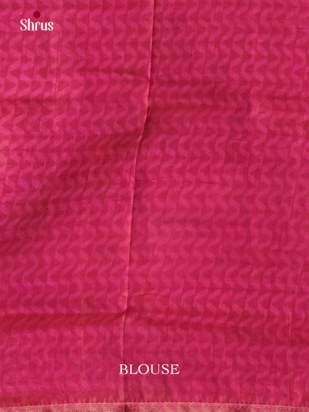 Brown & Pink- Semi Patola Saree