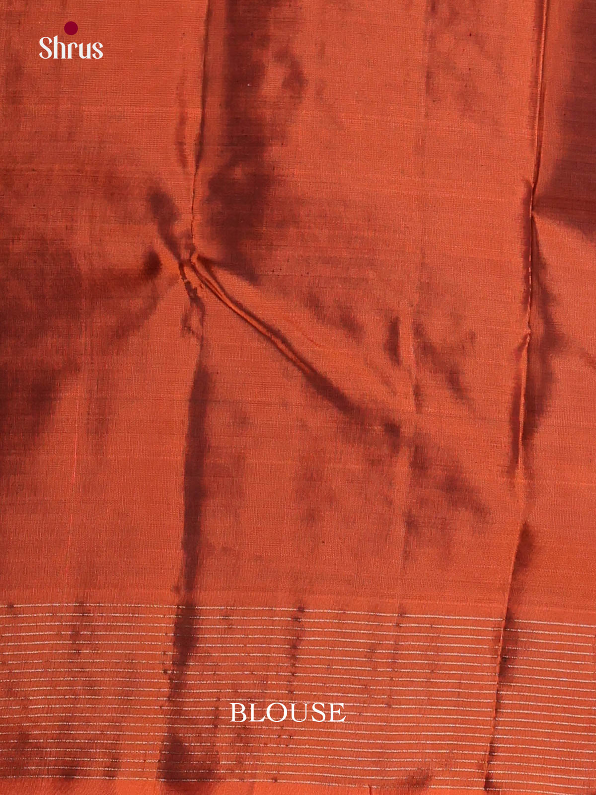 Green & Rust - Softsilk-halfpure Saree