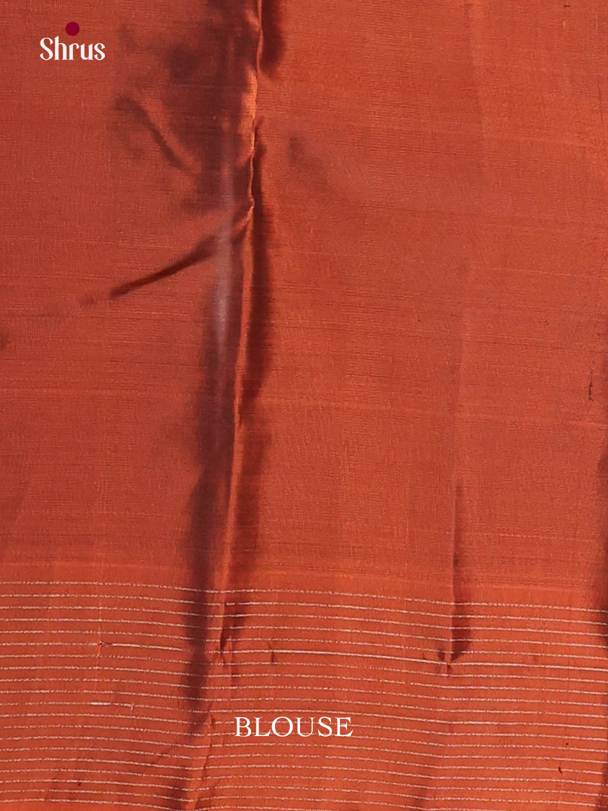 Black & Rust - Softsilk-halfpure Saree - Shop on Shrus.com