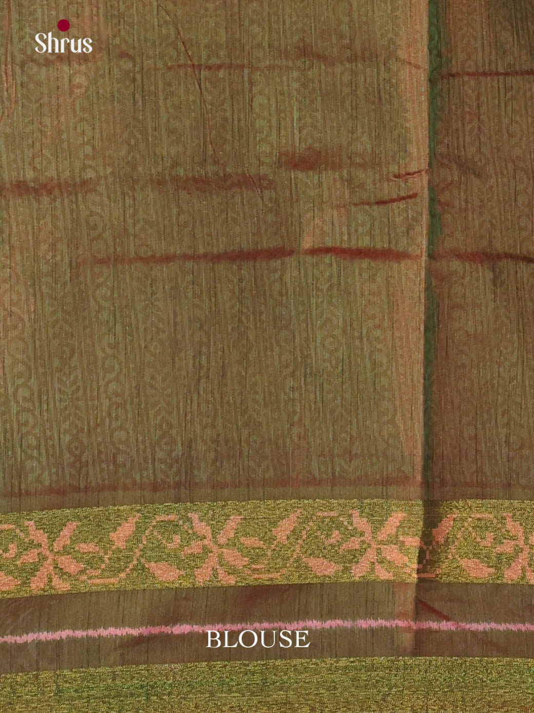 Pink & Green - Semi Patola Saree