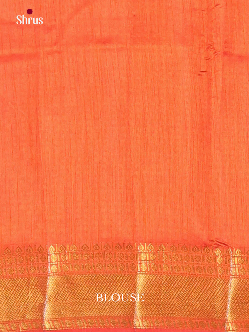 Pink & Orange- Semi Patola Saree