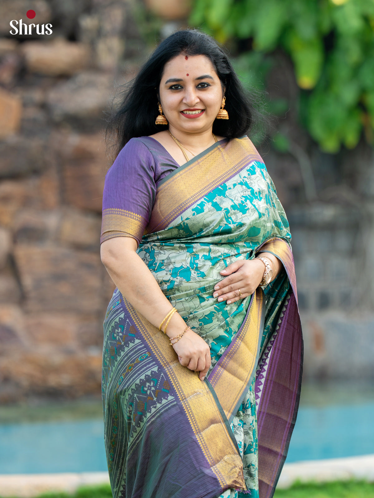 DKS08167 - Semi Patola Saree