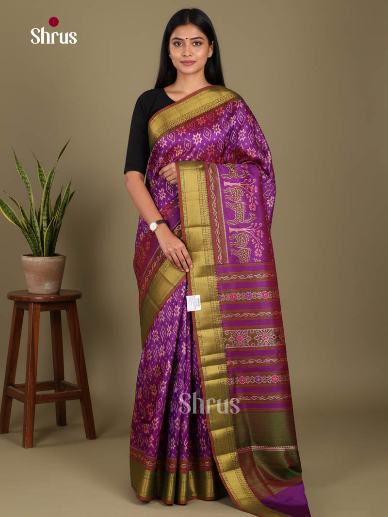 DKS08193 - Semi Patola Saree