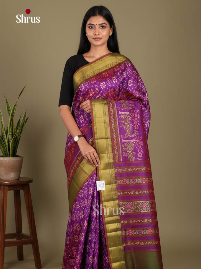 DKS08193 - Semi Patola Saree