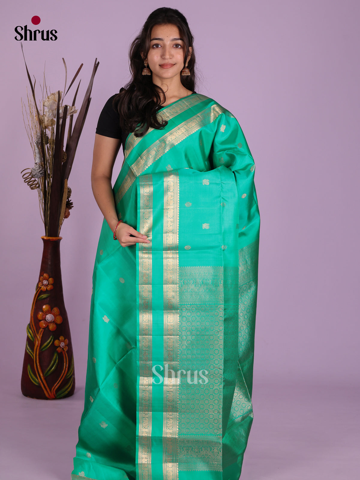 DKS08204 - Soft Silk (HR) Saree