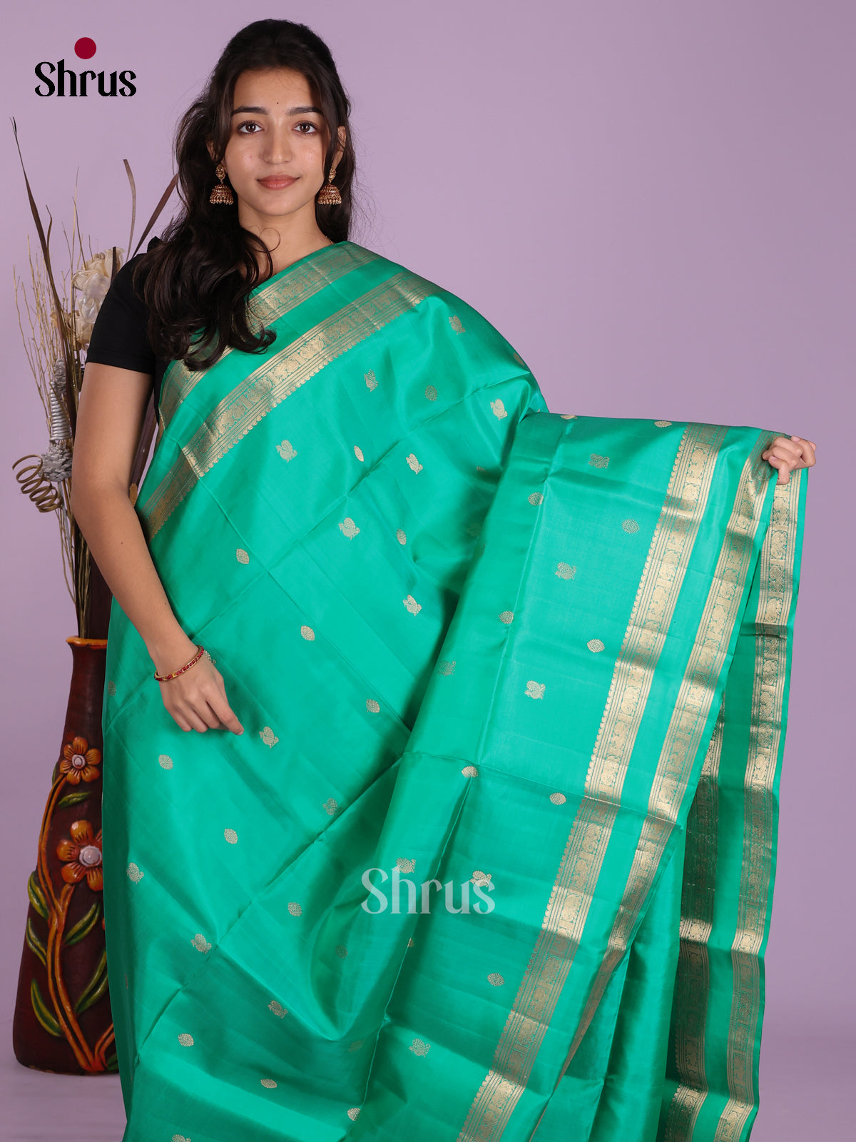 DKS08204 - Soft Silk (HR) Saree