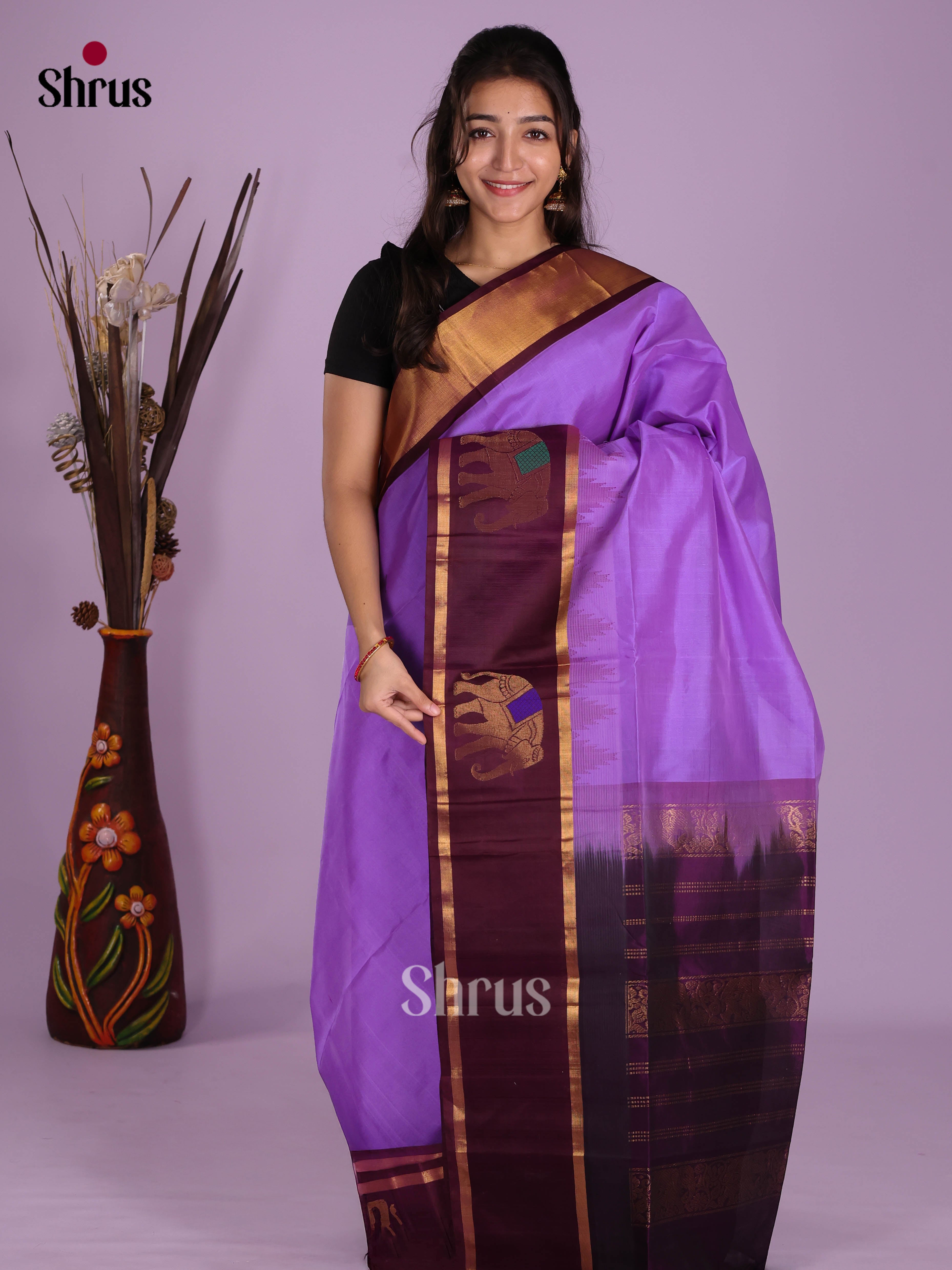 DKS08241 - Silk Cotton Saree