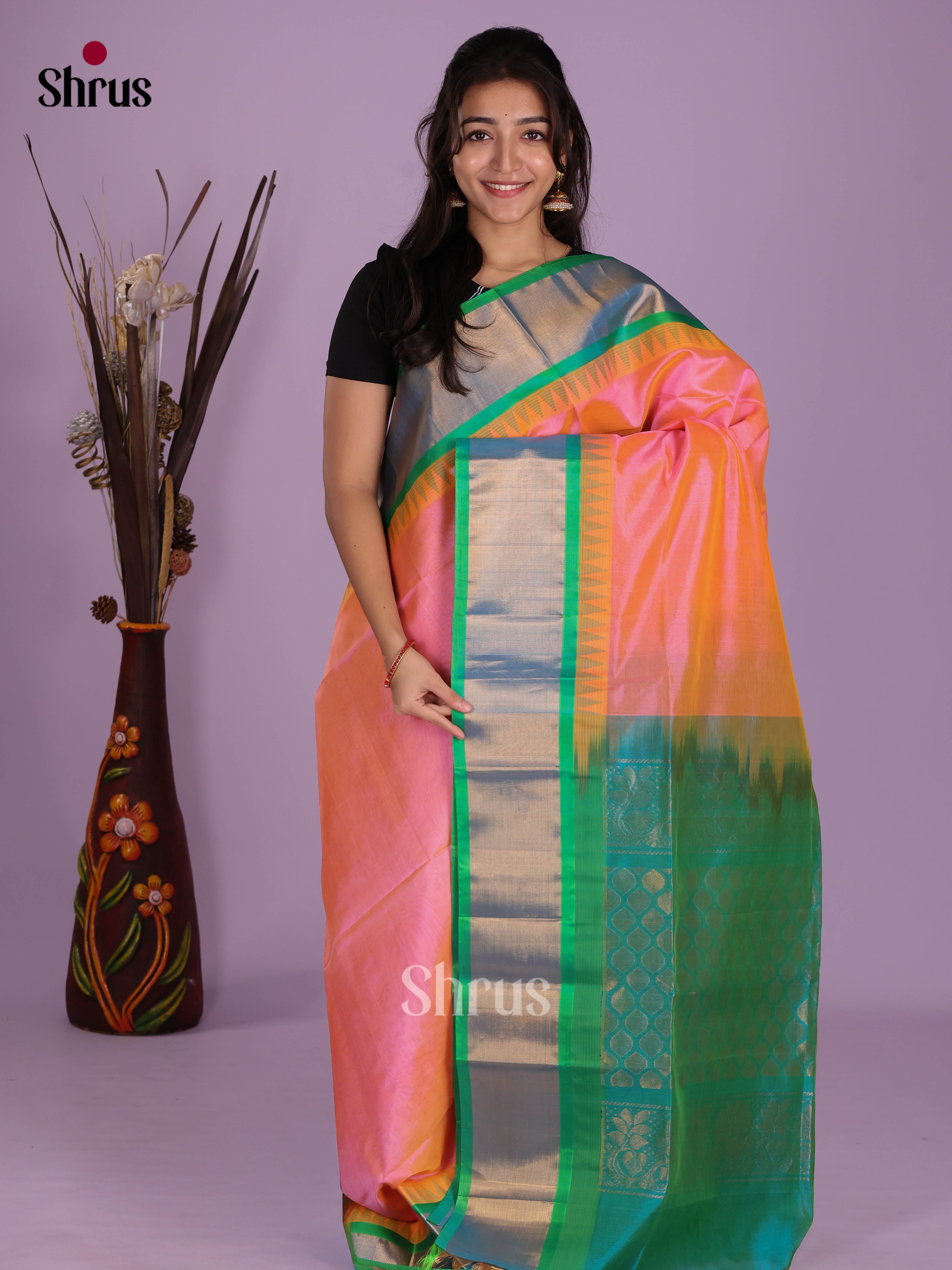 DKS08263 - Silk Cotton Saree